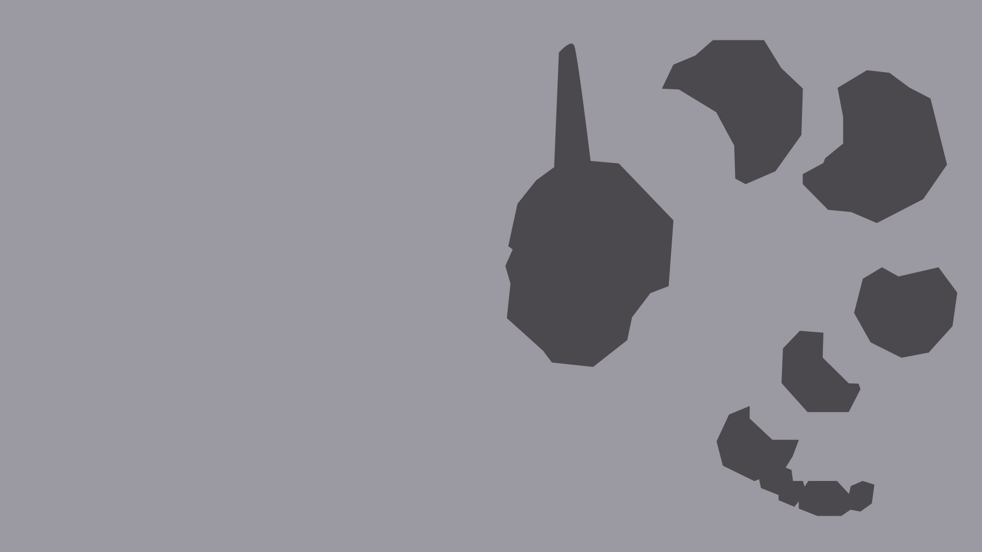 Onix Pokemon Minimalist 1920x1080