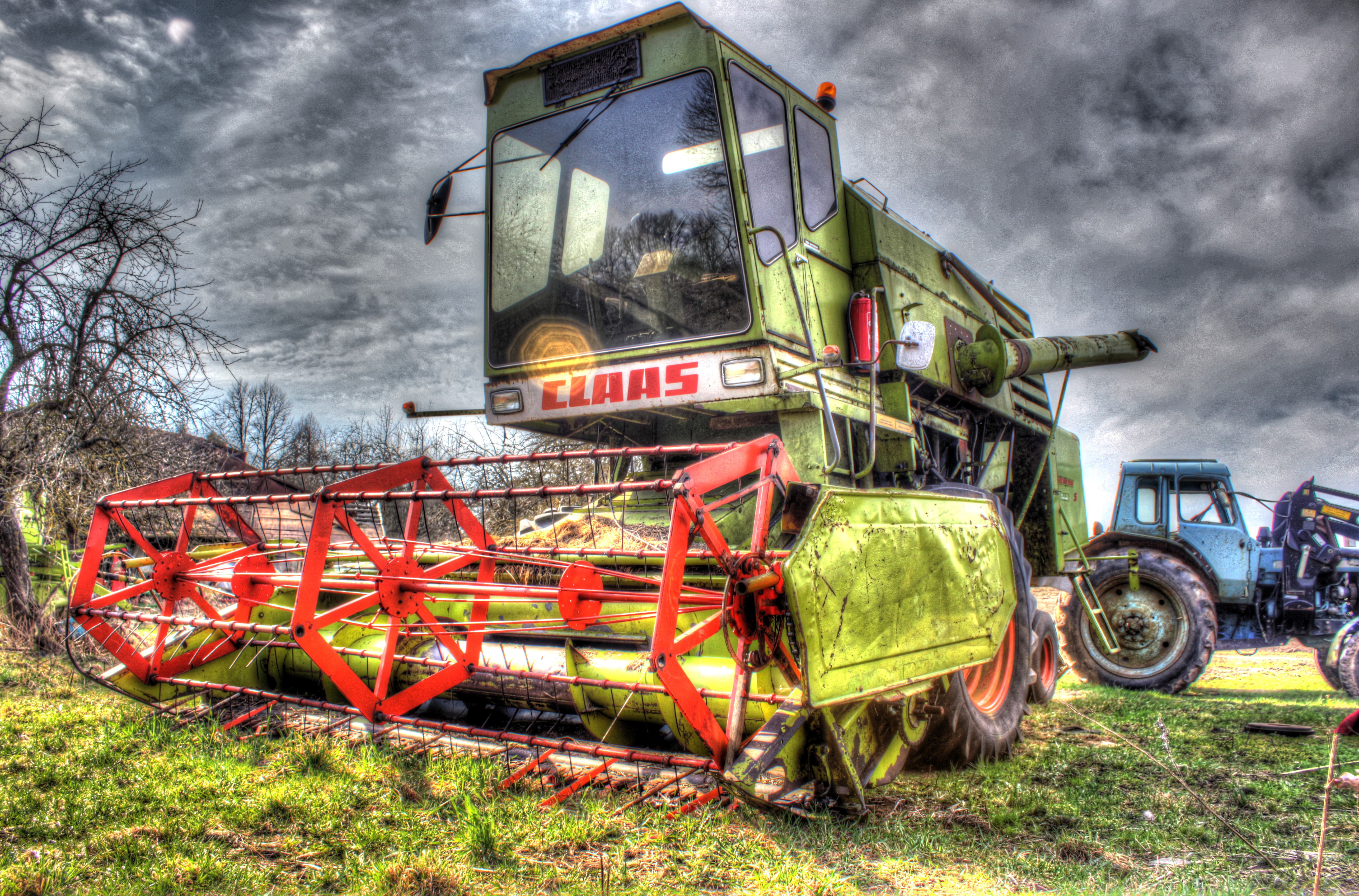 HDR Tractors Claas Belarus Harvester Heavy Equipment 5146x3393