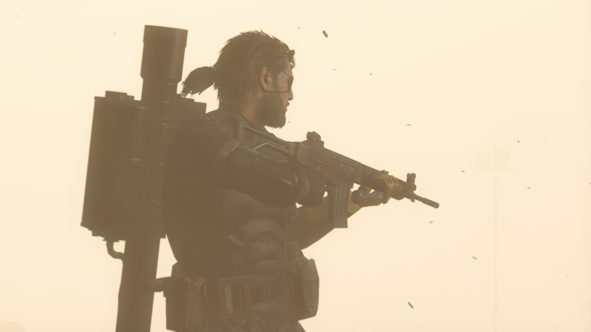 Metal Gear Solid V The Phantom Pain Metal Gear Video Games Venom Snake Big Boss Gun Metal Gear Solid 1920x1080