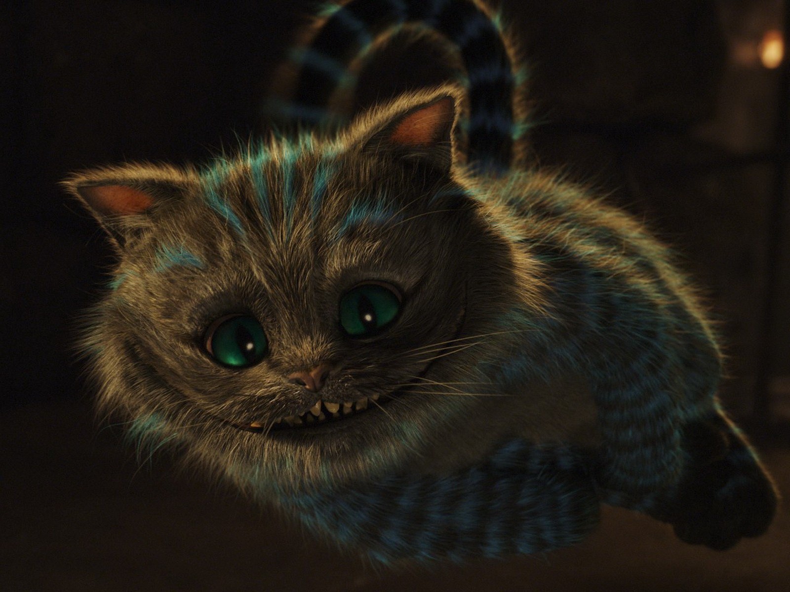 Alice In Wonderland Cats Smiling Flying Cheshire Cat 1600x1200