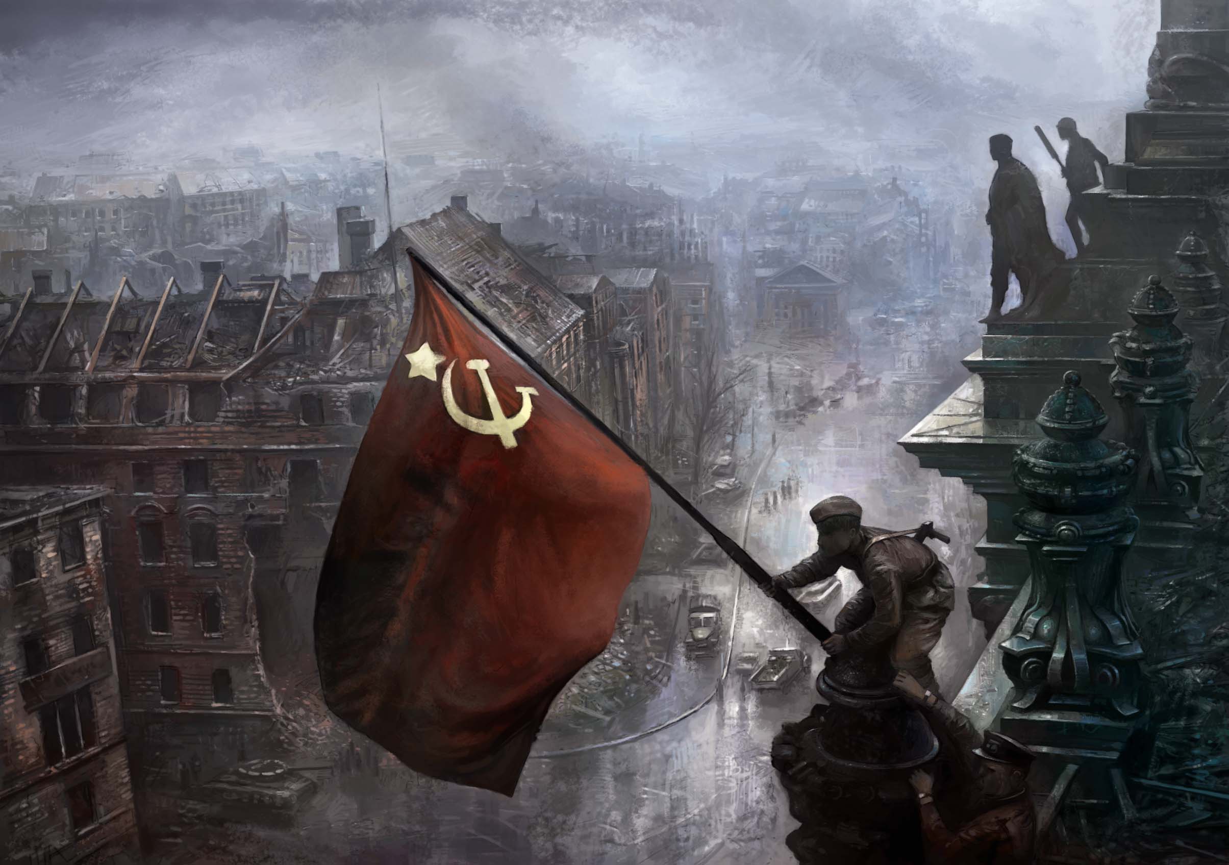 Flag USSR World War Ii 2409x1695