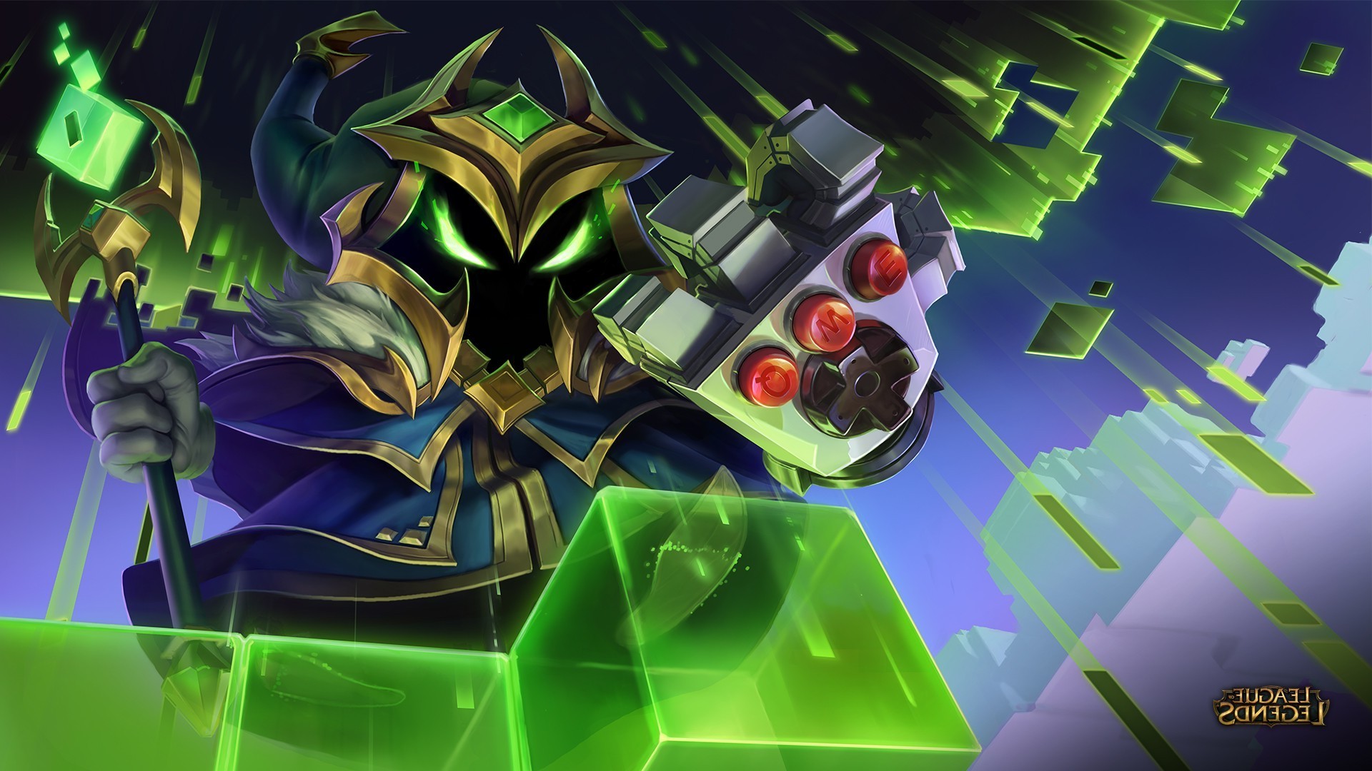 Veigar League Of Legends Green Eyes PC Gaming 1920x1080