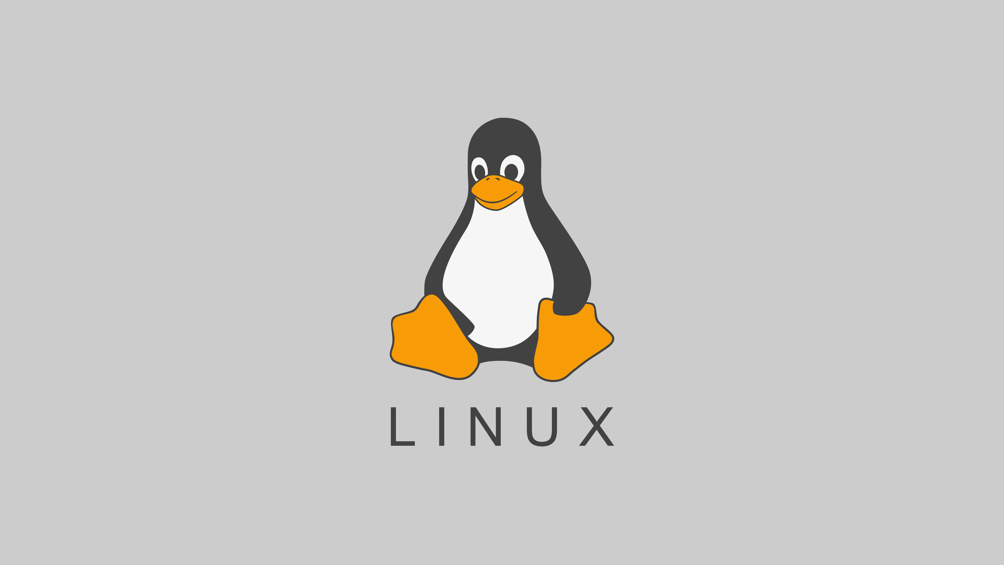 Linux Minimalism FoxyRiot Tux 4128x2322