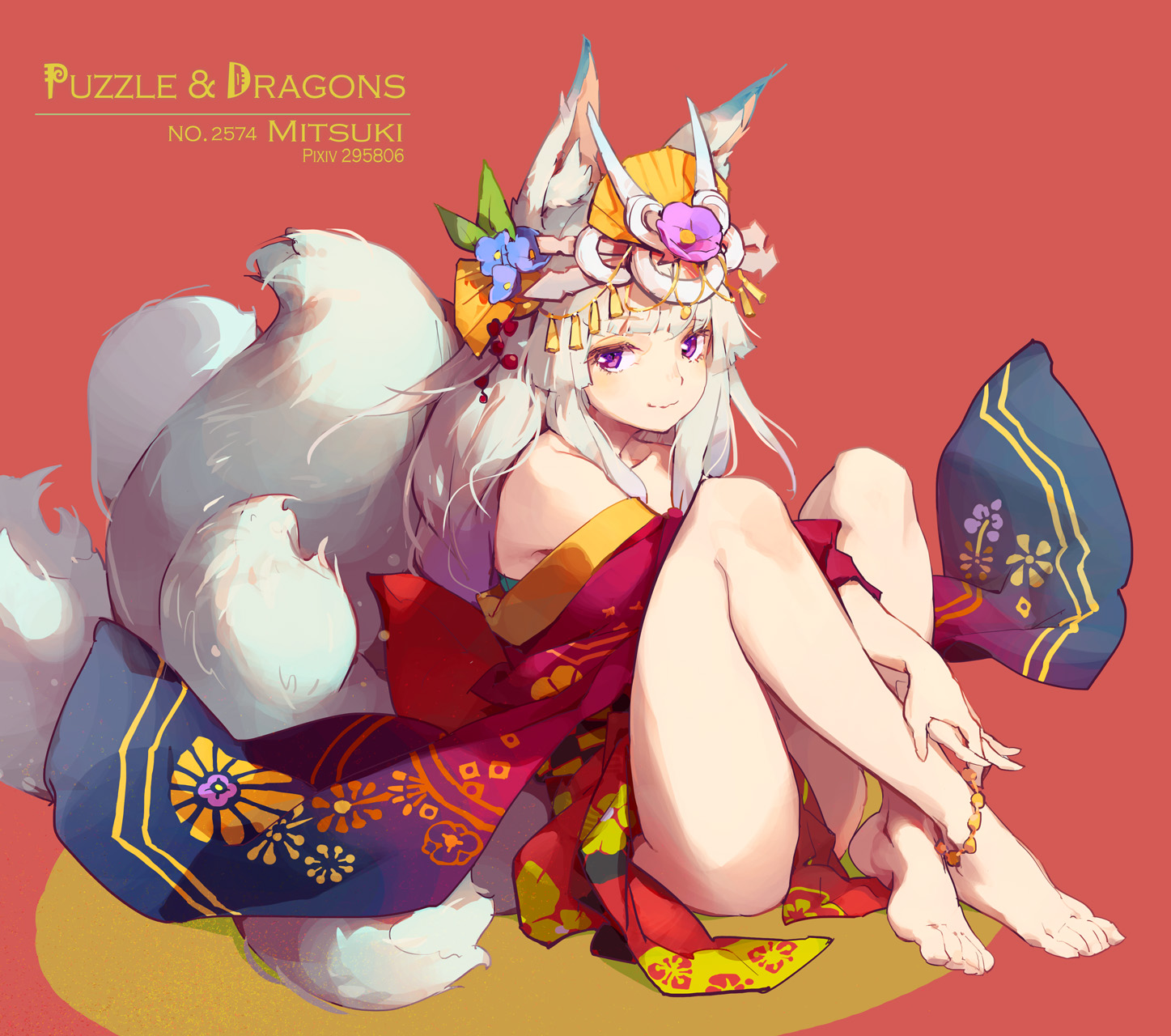 Anime Girls Puzzle Dragons 1447x1280