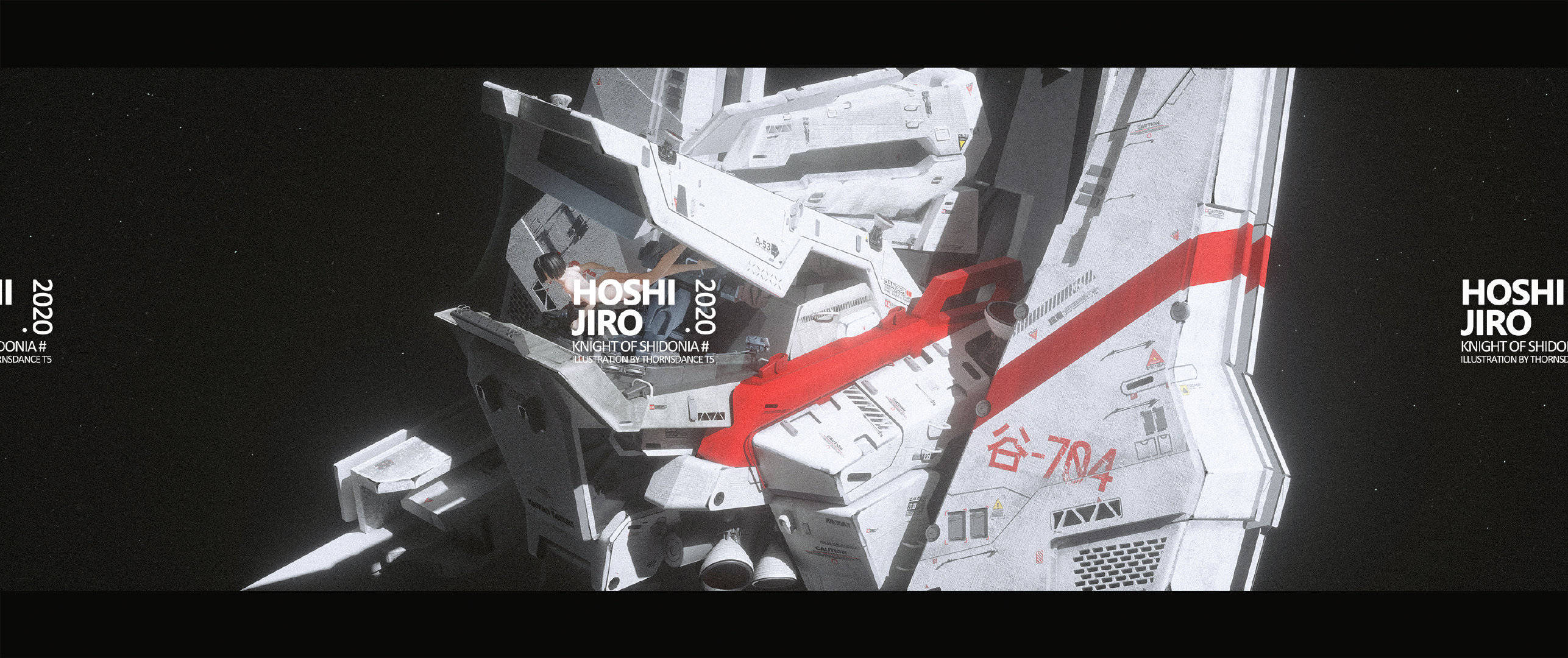 Space T5 Black Background Anime Girls Knights Of Sidonia 2573x1080