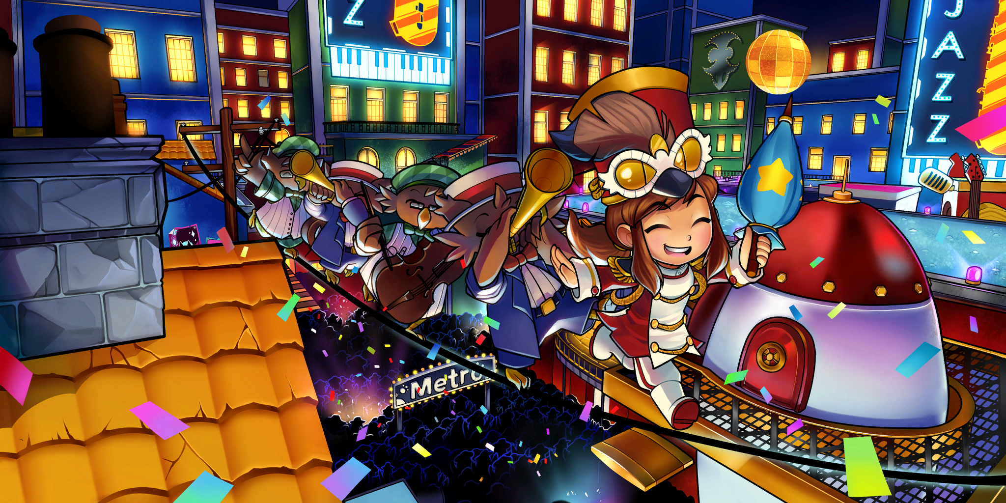 Video Games A Hat In Time Video Game Art Closed Eyes 2048x1024