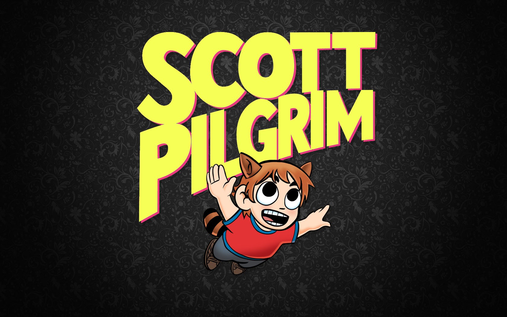 Scott Pilgrim Super Mario Retro Games Crossover 1680x1050