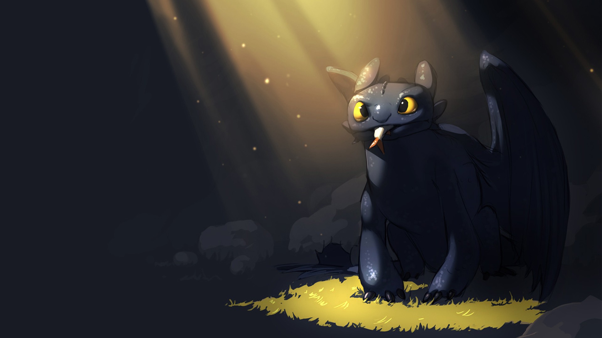 Toothless Night Fury How To Train Your Dragon How To Train Your Dragon 2 Dragon Fish Movies 1920x1080