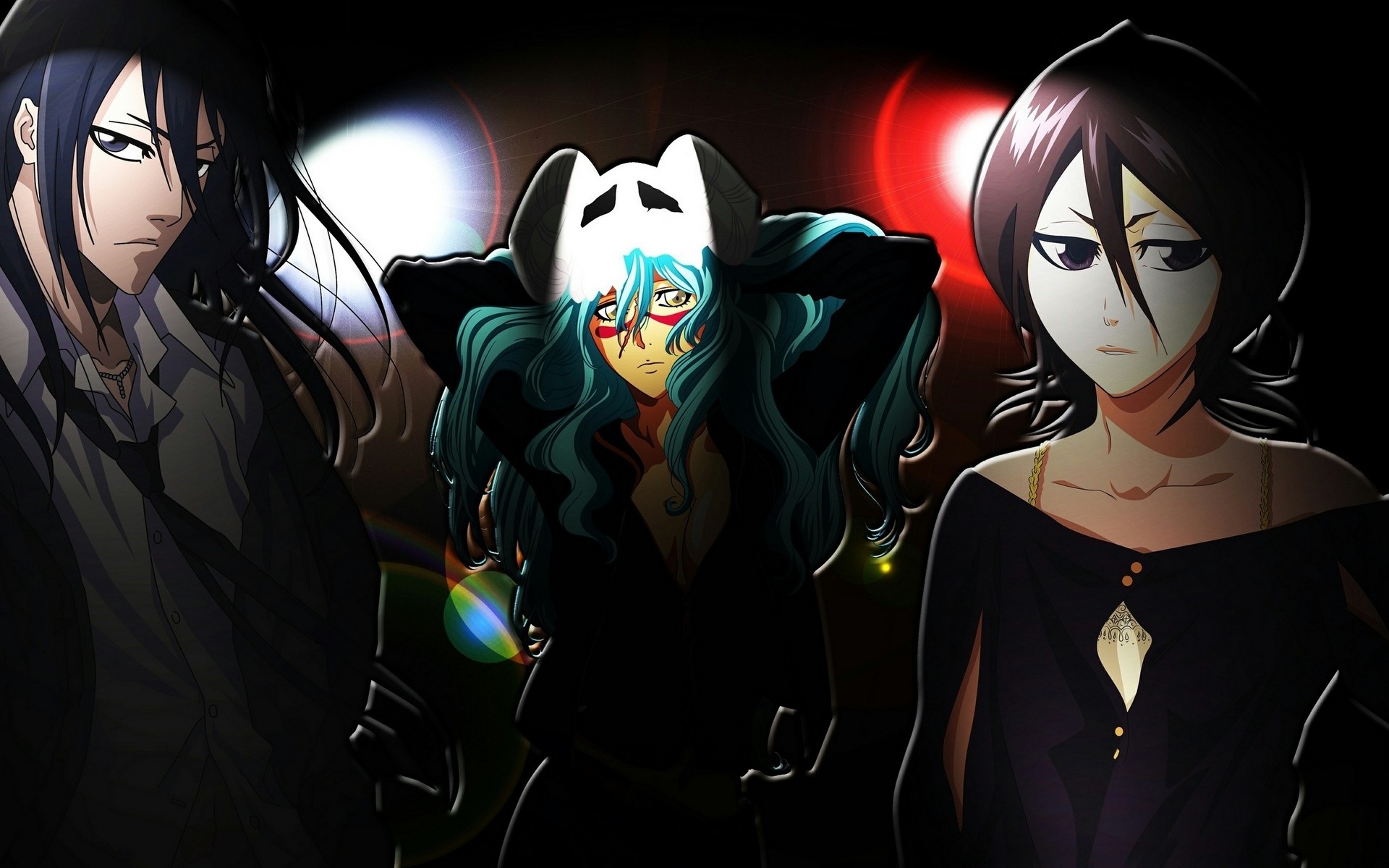 Bleach Anime Kuchiki Rukia Kuchiki Byakuya Nelliel Tu Odelschwanck 1920x1200