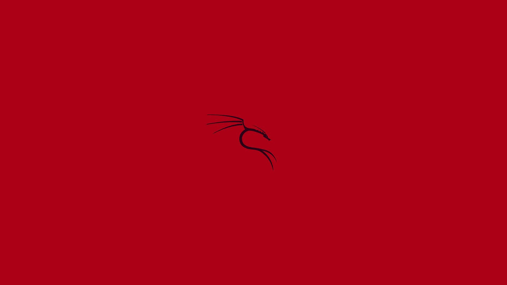 Kali Linux Linux Red Logo 1920x1080