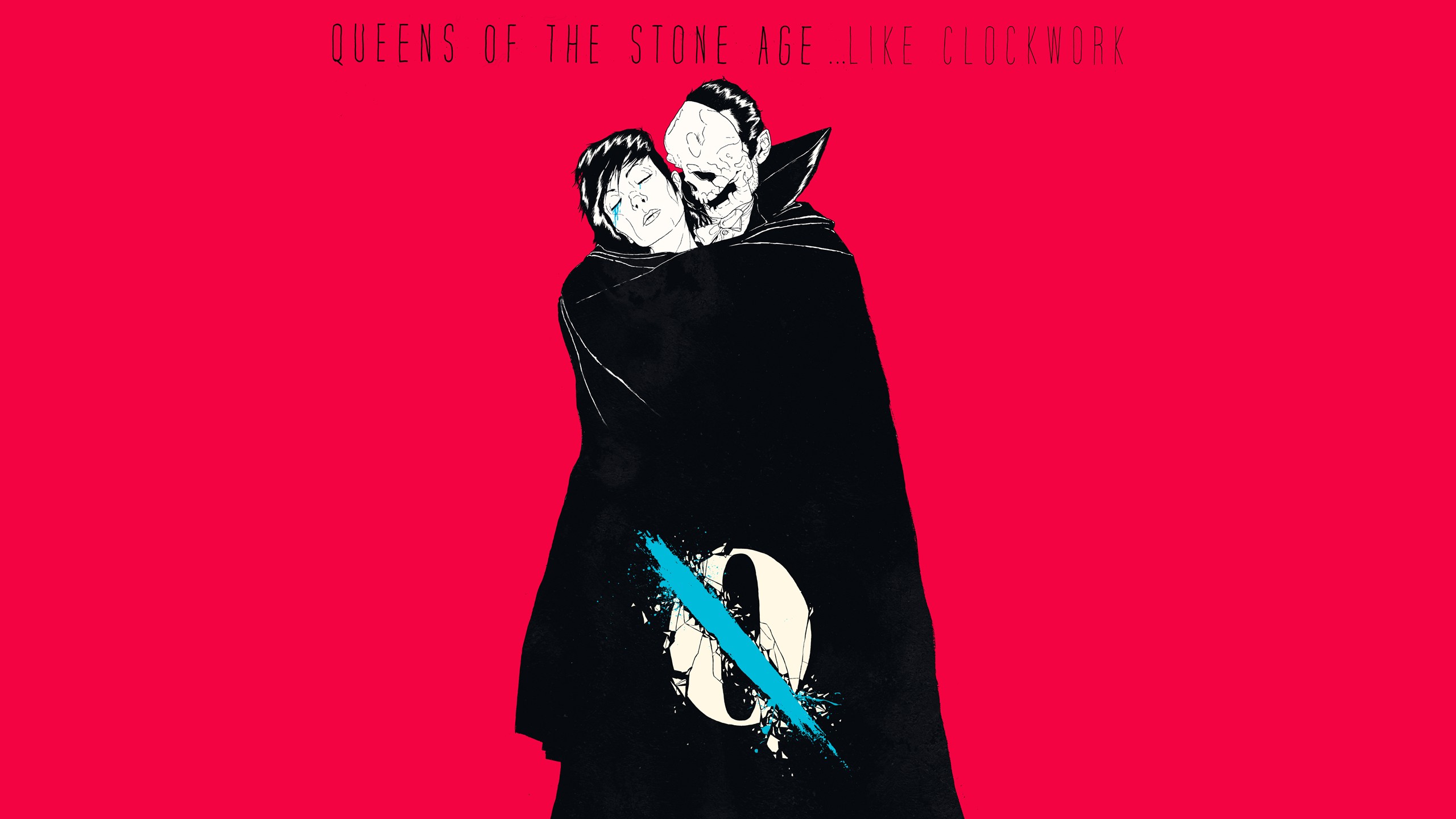 Quote Band Queens Of The Stone Age Music Artwork Red Background 2560x1440