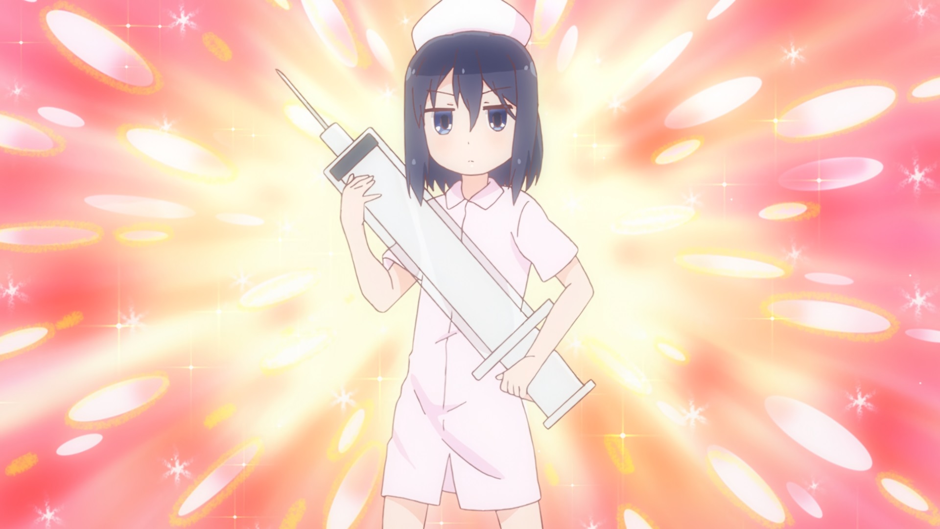 Anime Nurse Outfit Syringe Anime Girls 1920x1080