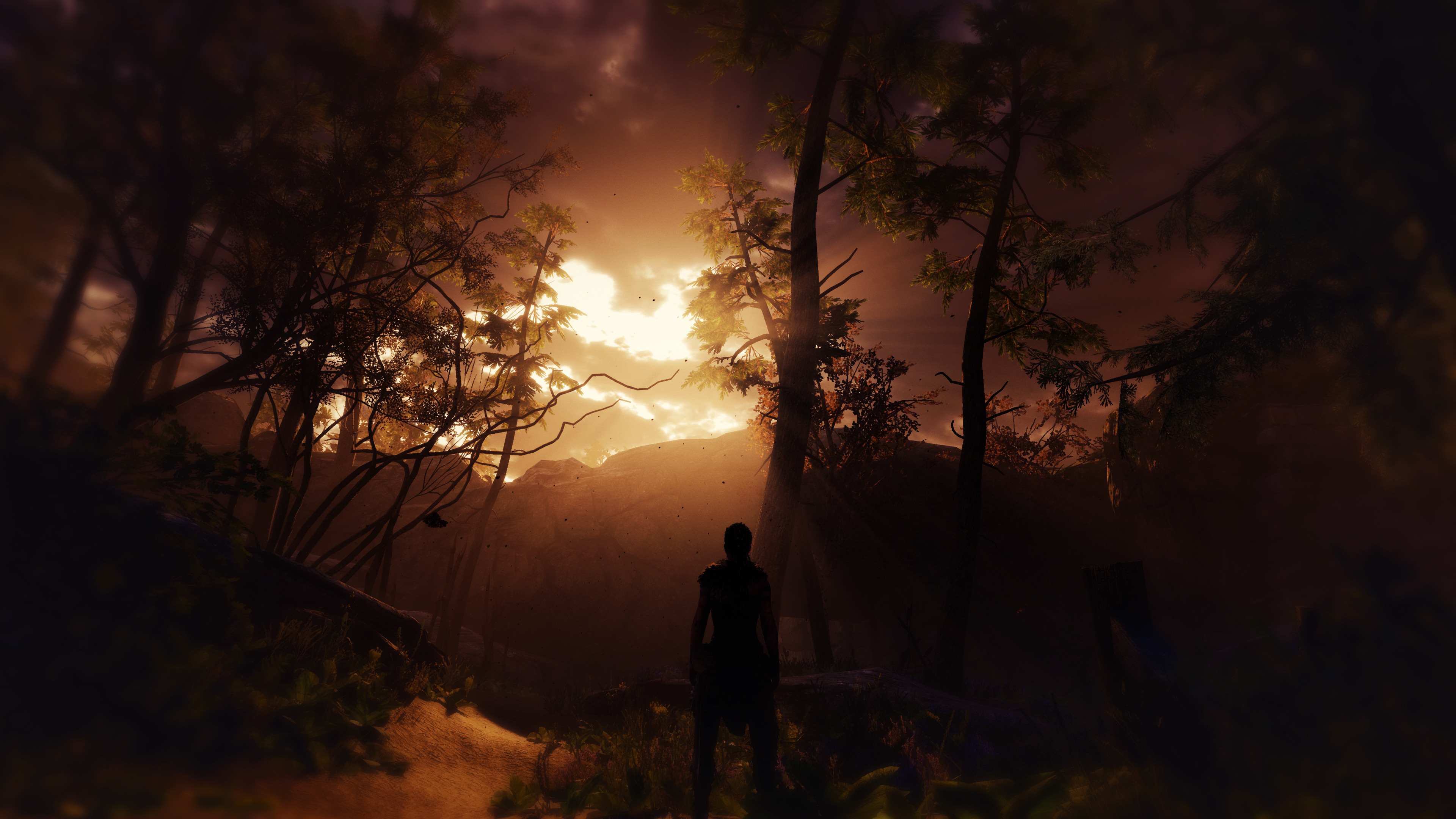 Hellblade Senuas Sacrifice Screen Shot Nvidia Ansel Landscape Senua 3840x2160