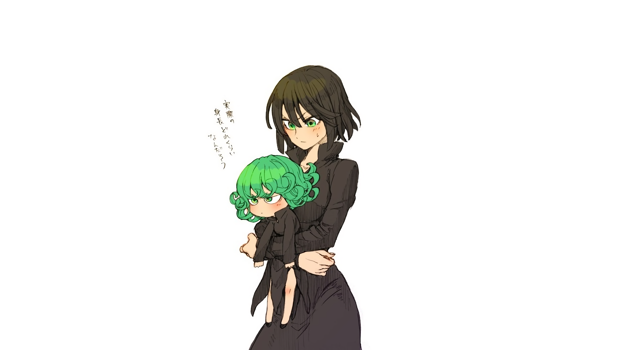 One Punch Man Tatsumaki Fubuki Anime Girls 2048x1152