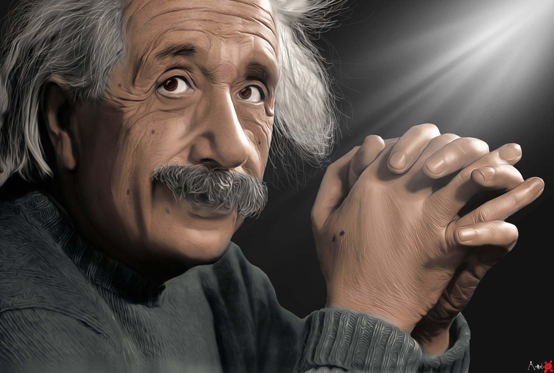 Albert Einstein Digital Scientists Science Physics 1783x1200