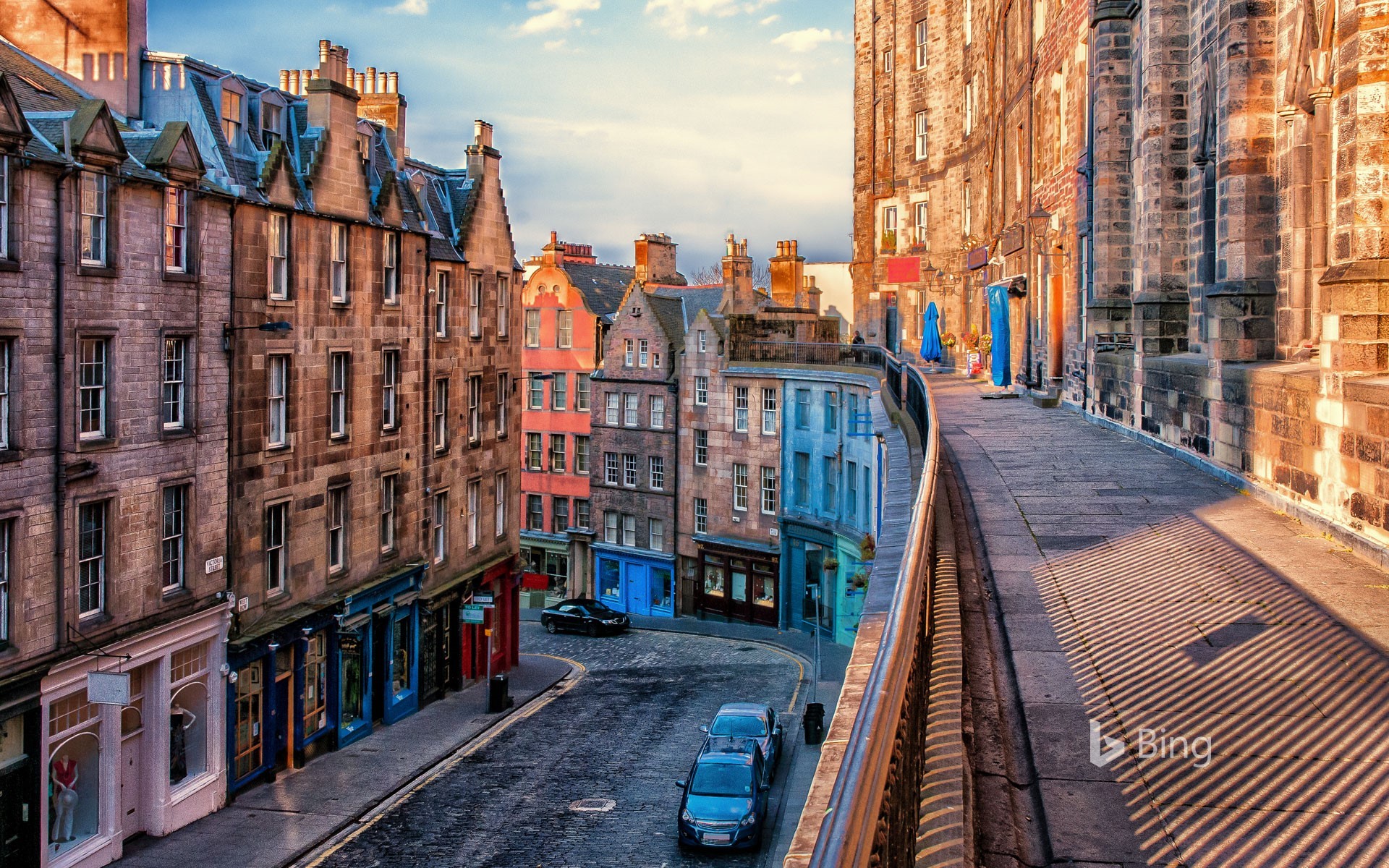 Bing City Street House Urban Car Vehicle Stores Edinburgh 1920x1200