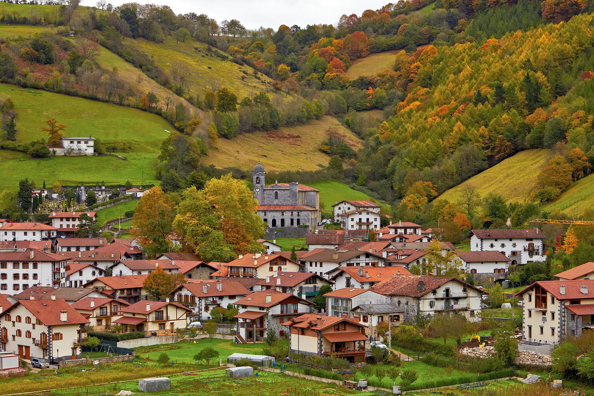 Basque Country Town Rural Spain 2048x1365