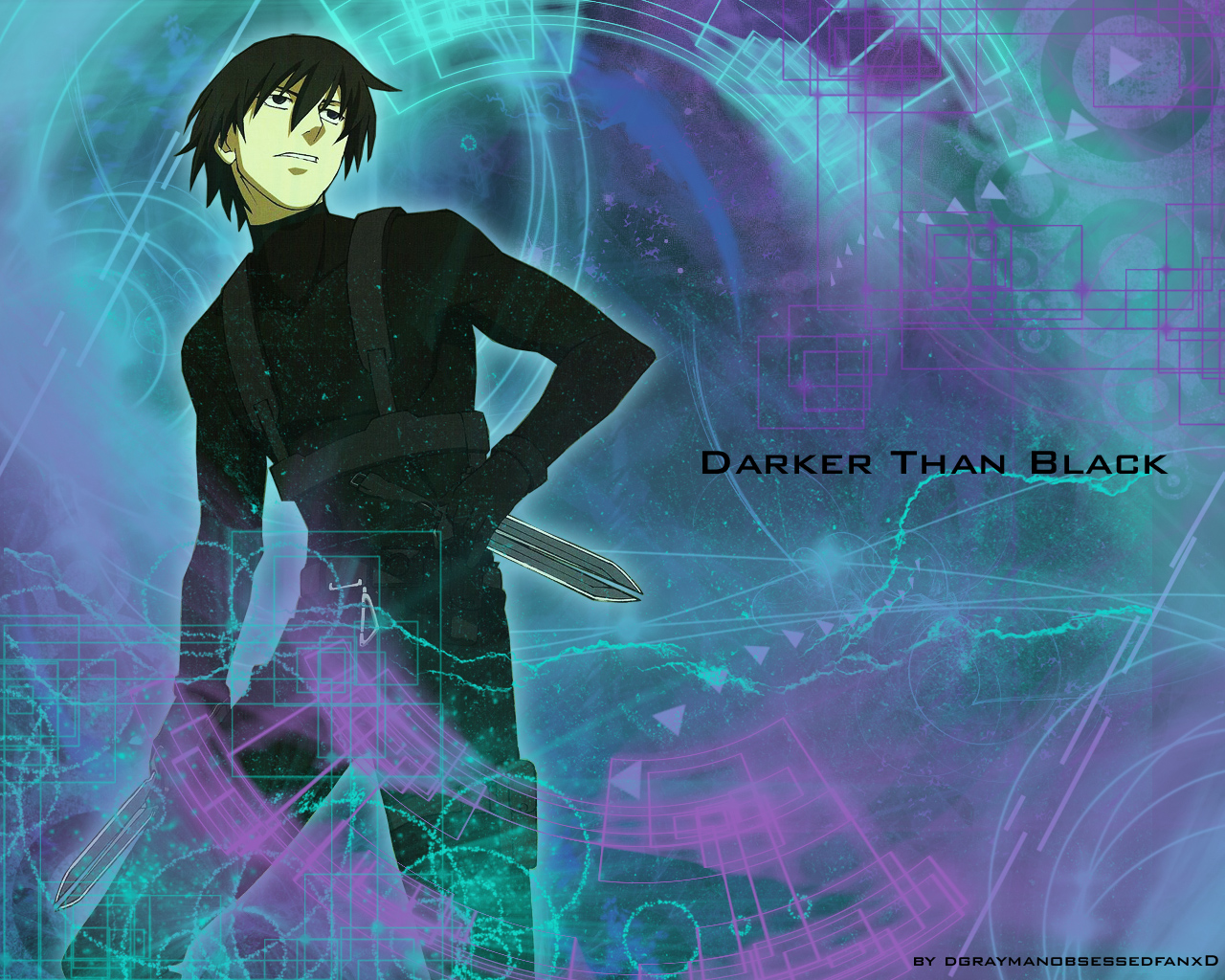 Darker Than Black Hei Darker Than Black BK 201 1280x1024