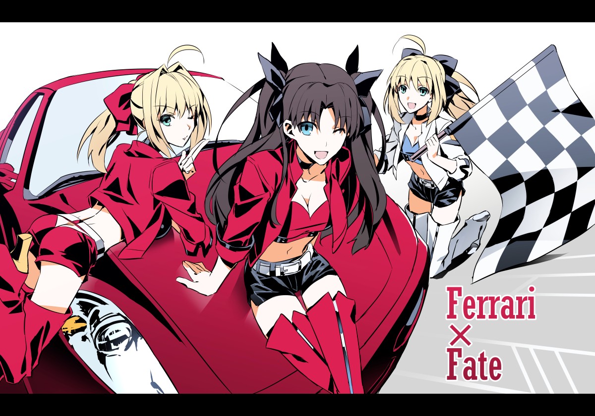 Fate Series Fate Stay Night Fate Extra Saber Tohsaka Rin Saber Extra 1200x840