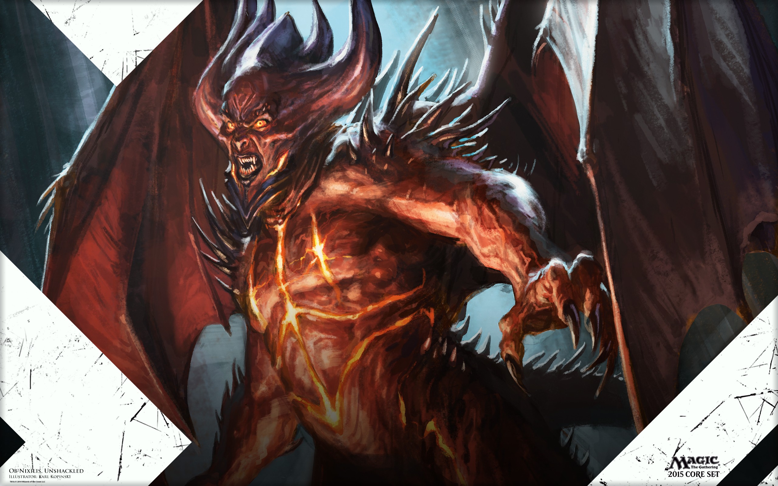 Magic The Gathering Magic Devils Demon 2560x1600