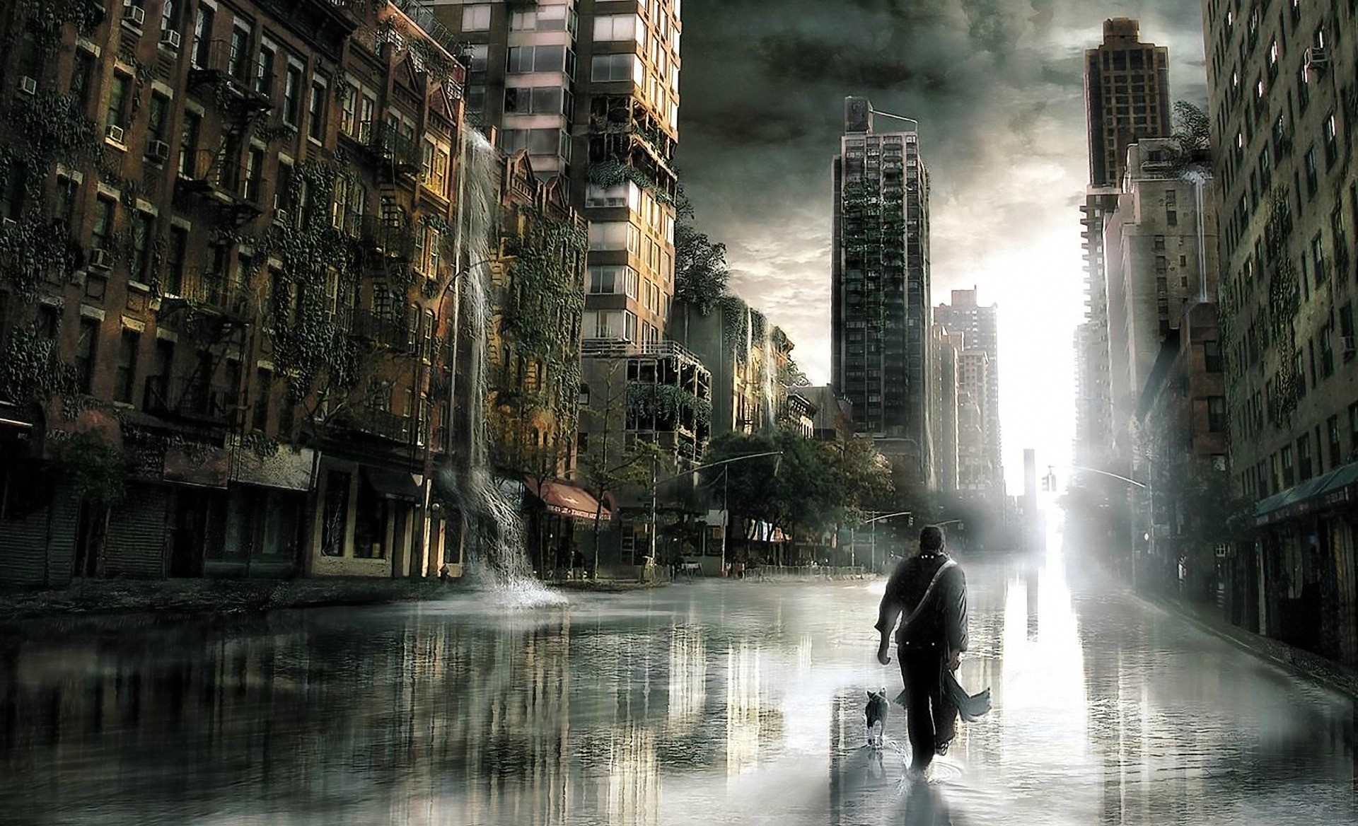 Apocalyptic I Am Legend Water 1920x1168