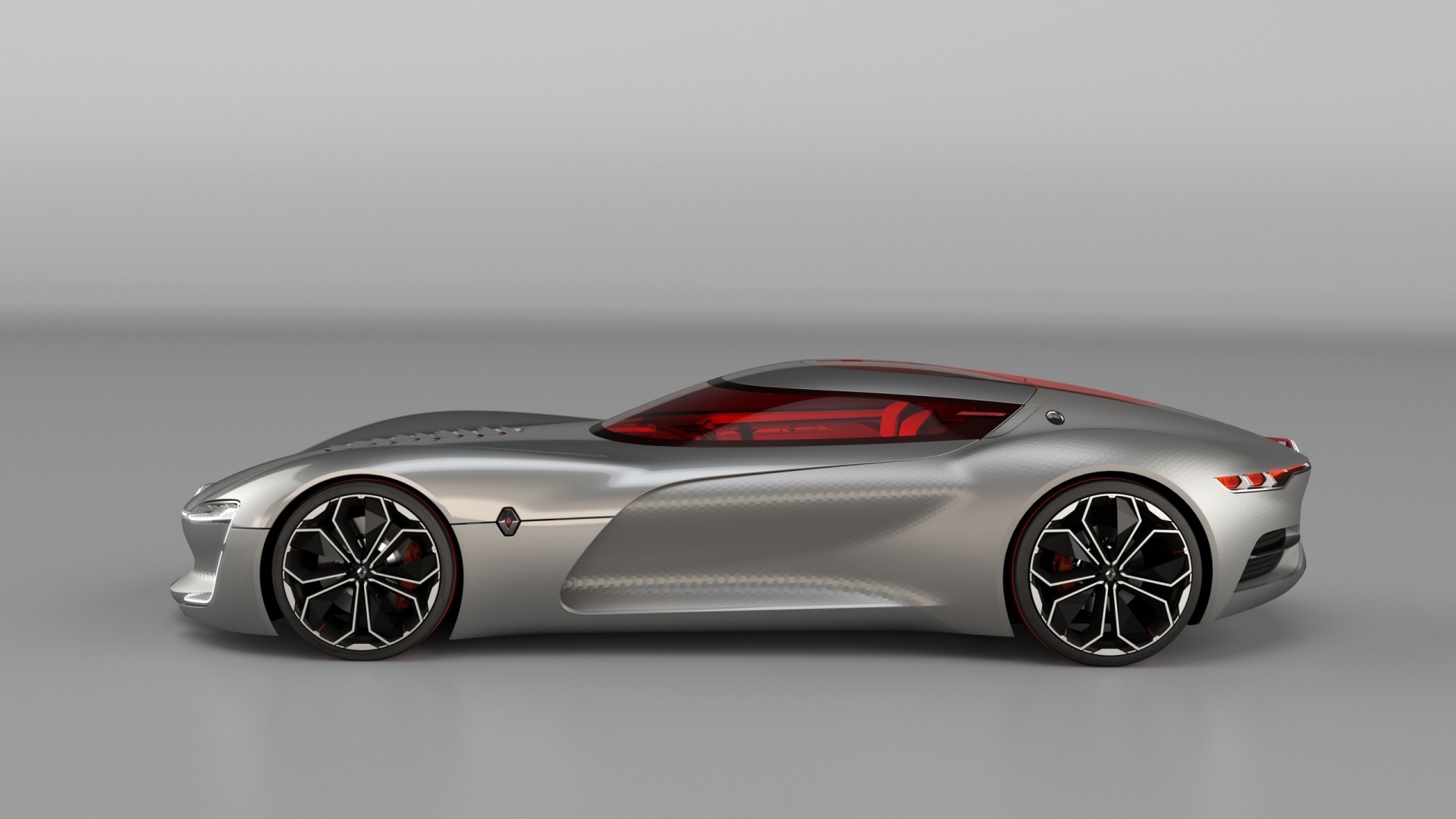 Vehicle Car Sports Car Renault Concept Cars Futuristic Carbon Fiber 1920x1080