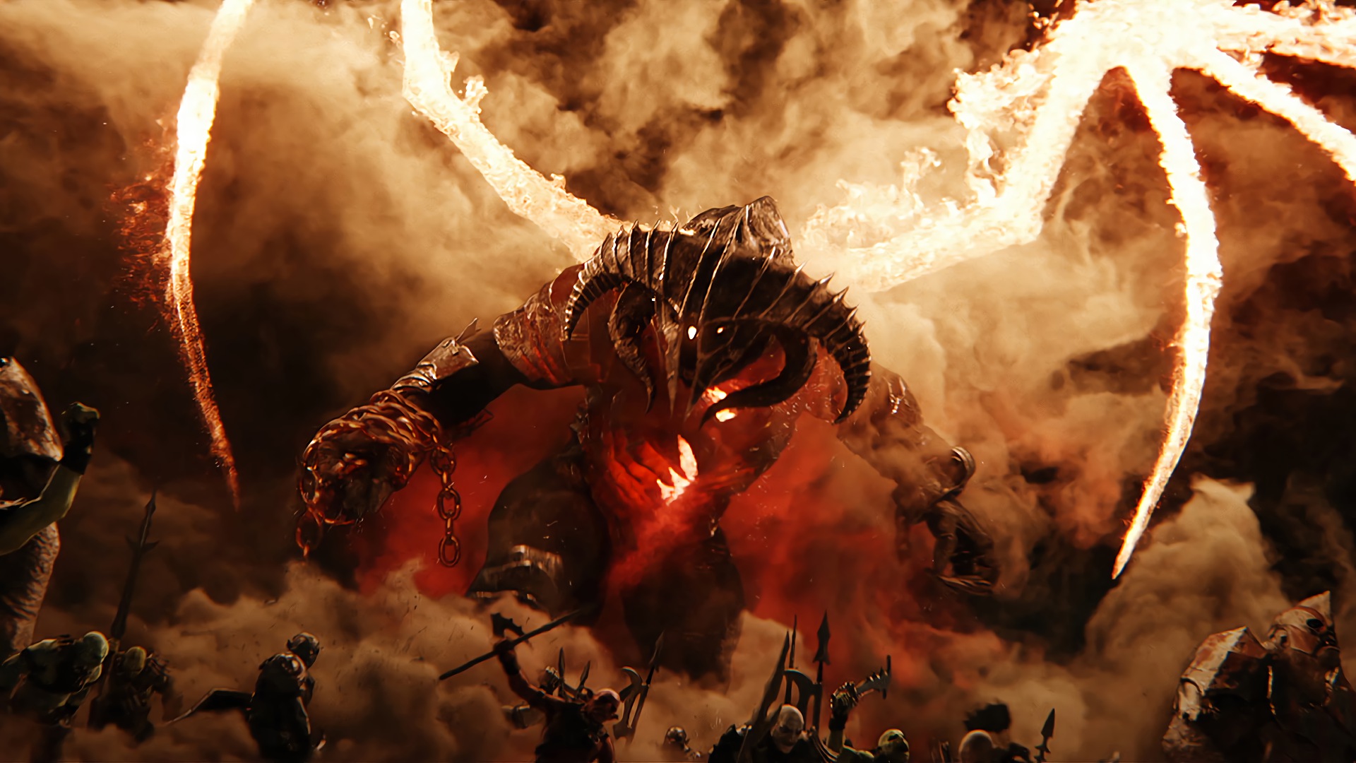 Middle Earth Shadow Of War Video Games Balrog 1920x1080