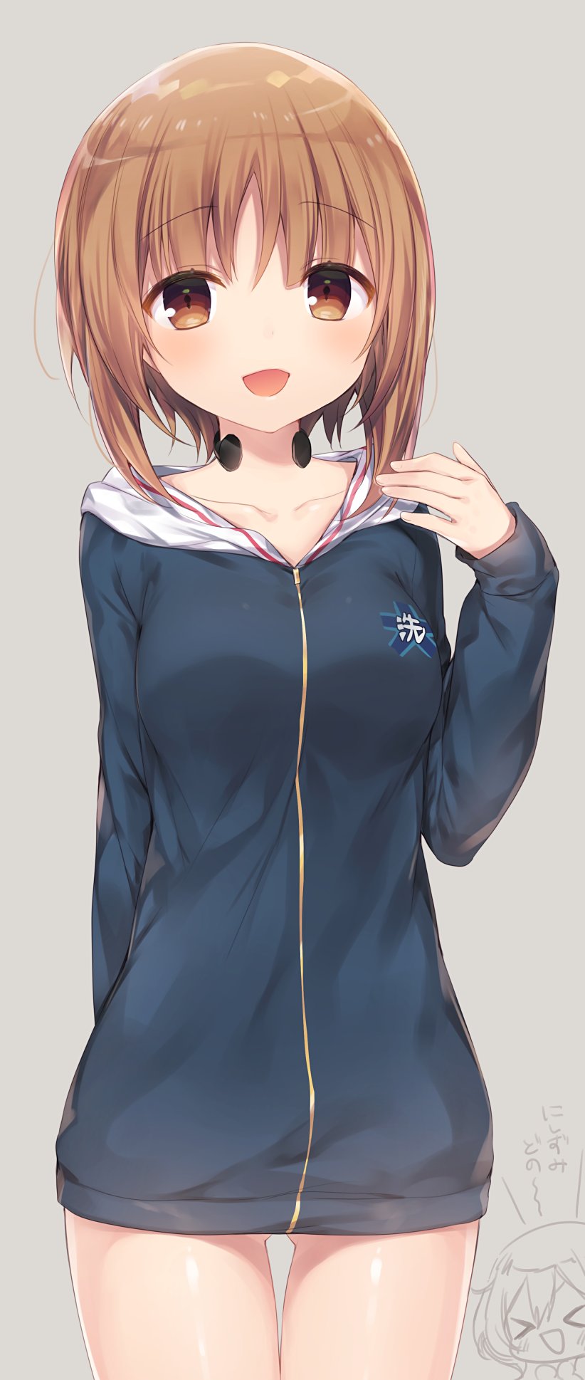 Nishizumi Miho Girls Und Panzer Open Mouth Short Hair 822x1938