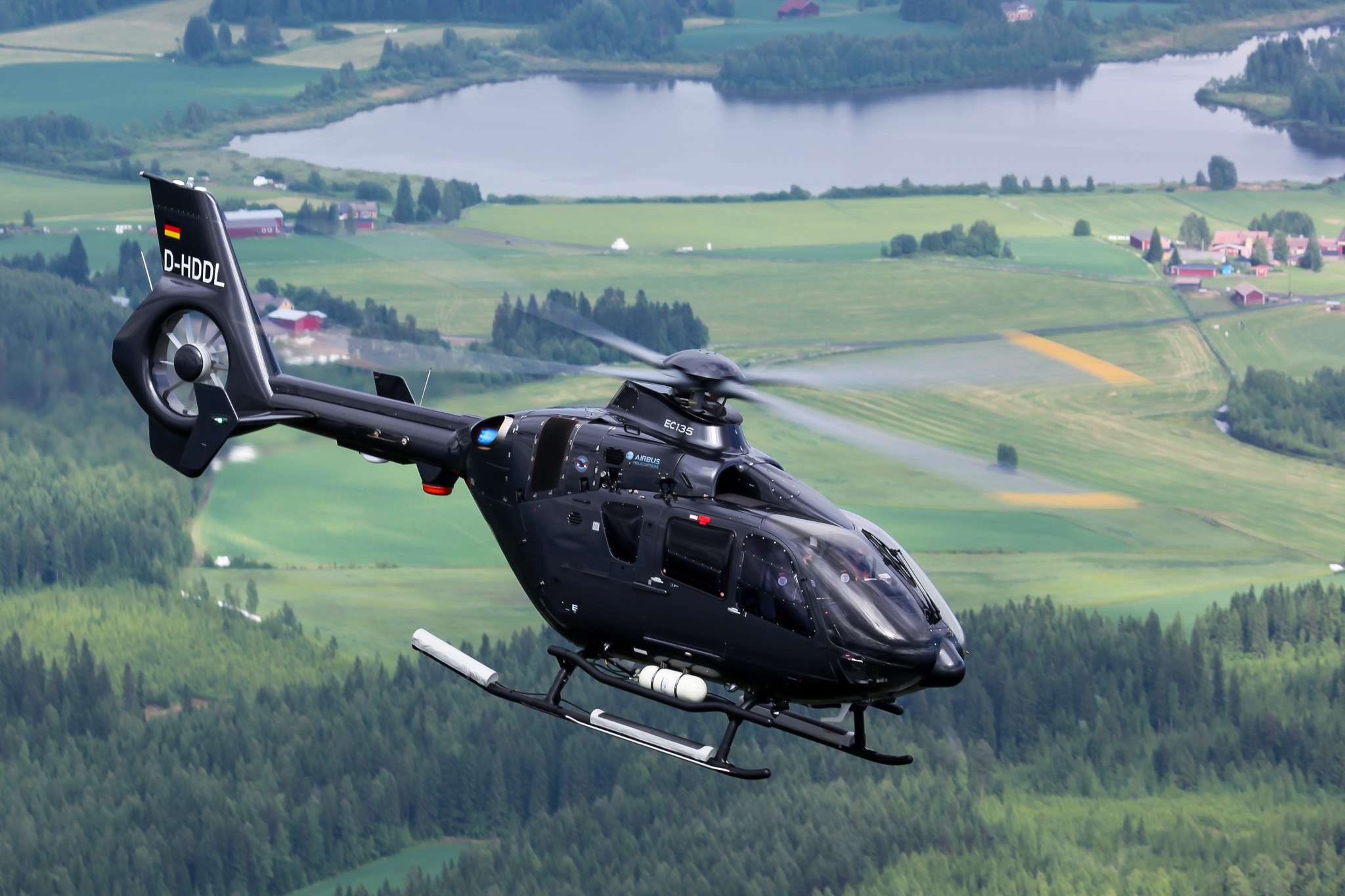 Eurocopter EC135 Helicopter 2048x1365