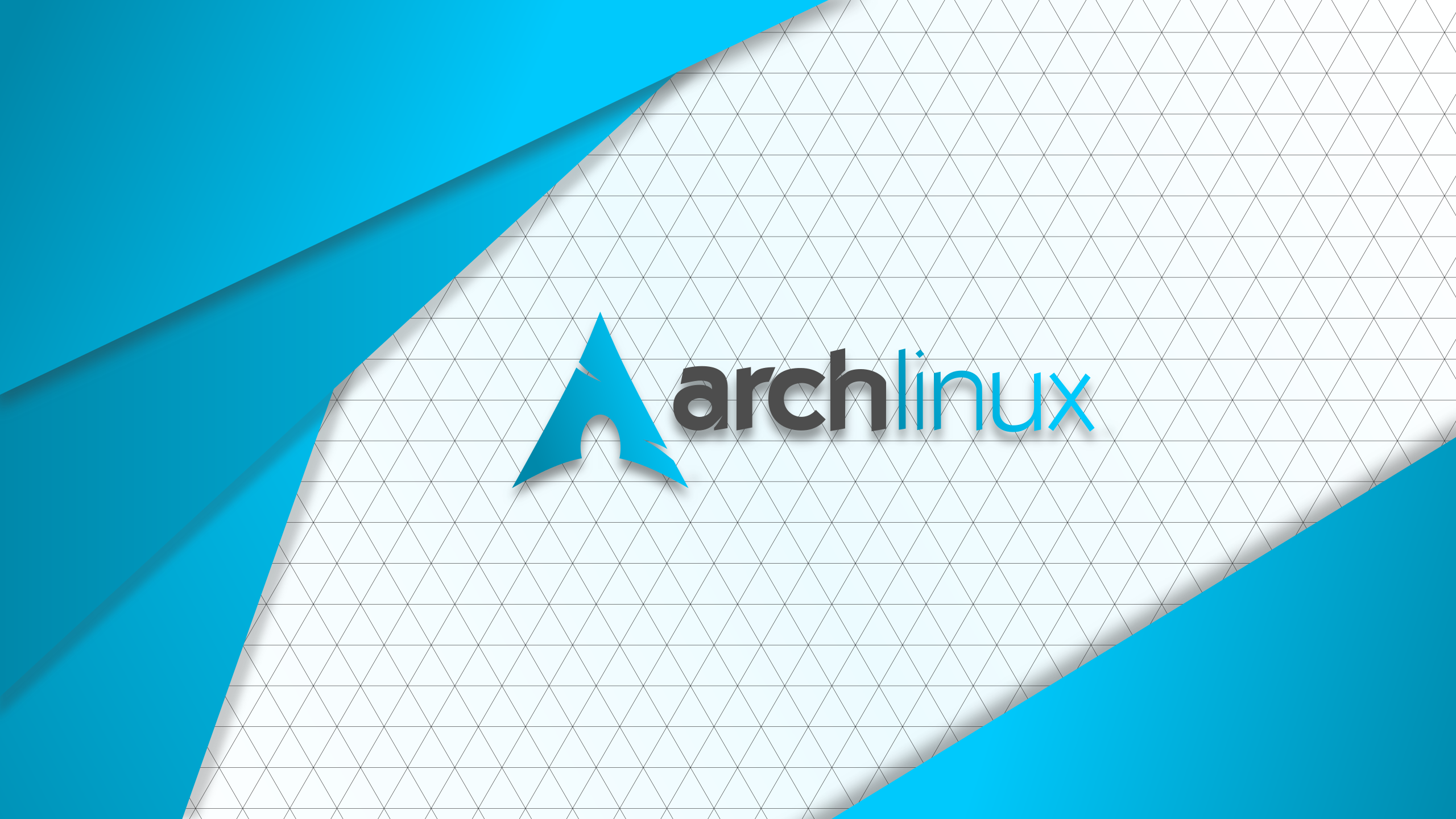 Archlinux Arch Linux Cyan Arch Linux 2560x1440