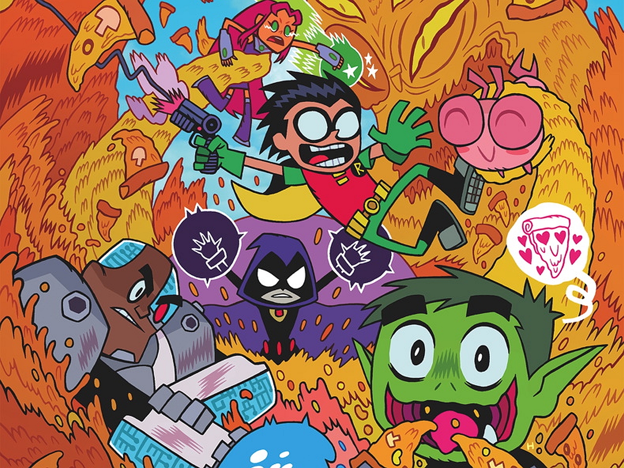 Comics Teen Titans Go 1280x959