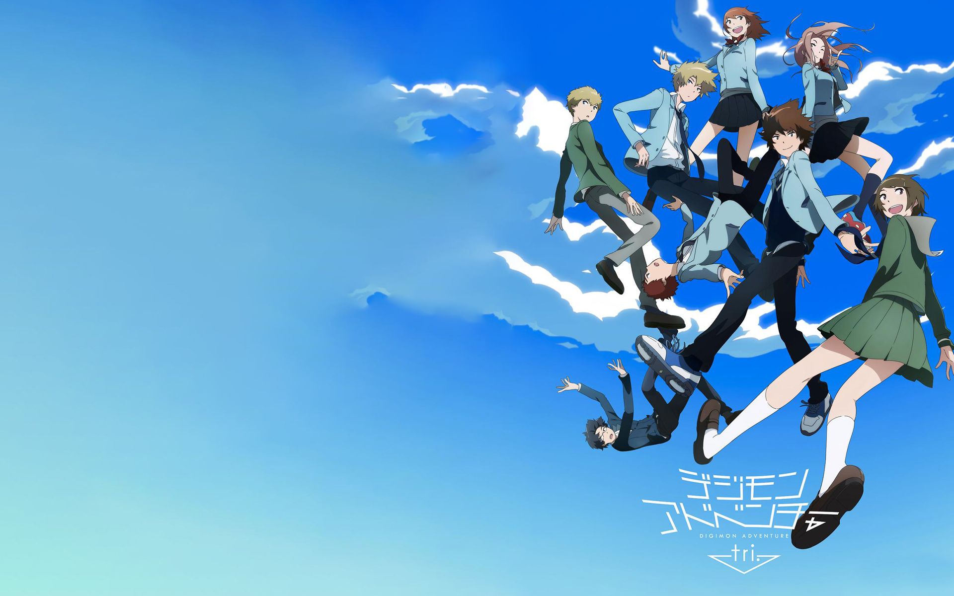 Digimon Tri Digimon Taichi Yagami Hikari Yagami Takeru Takaishi Yamato Ishida Mimi Tachikawa Sora Ta 1920x1200