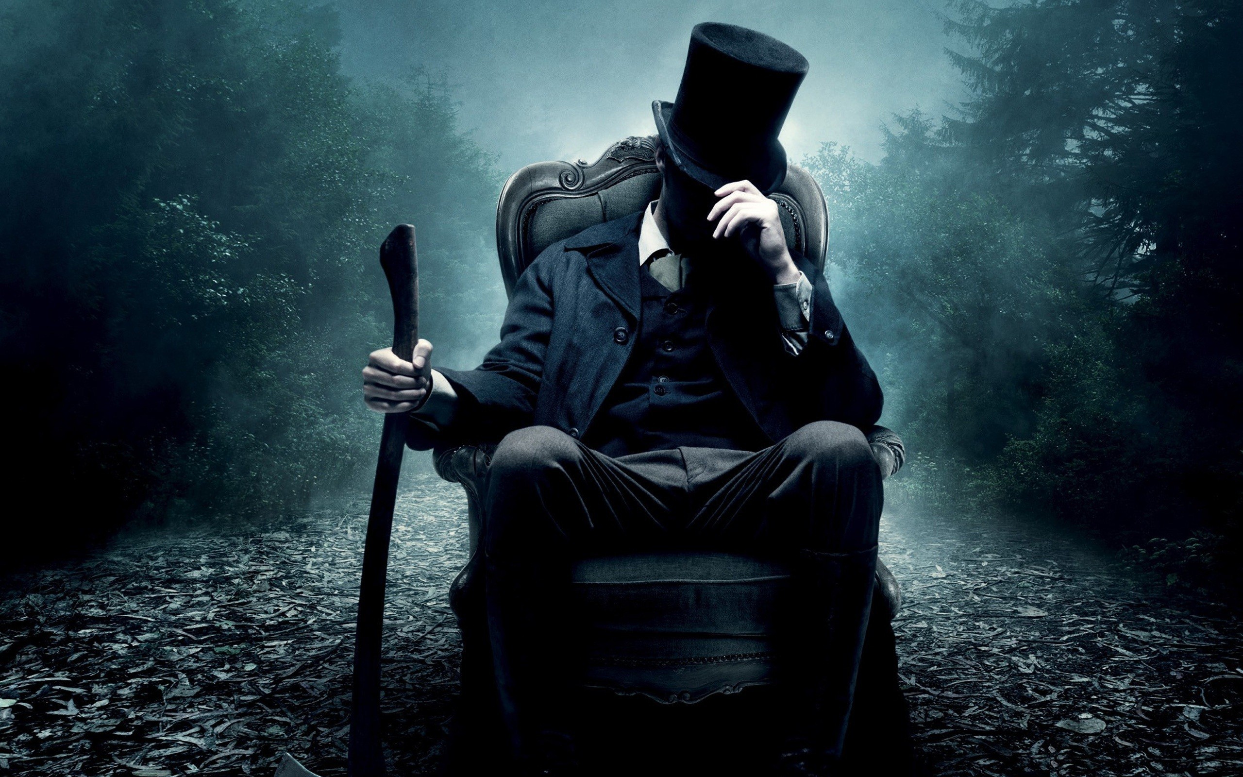 Abraham Lincoln Vampire Hunter Movies Hat Chair 2560x1600