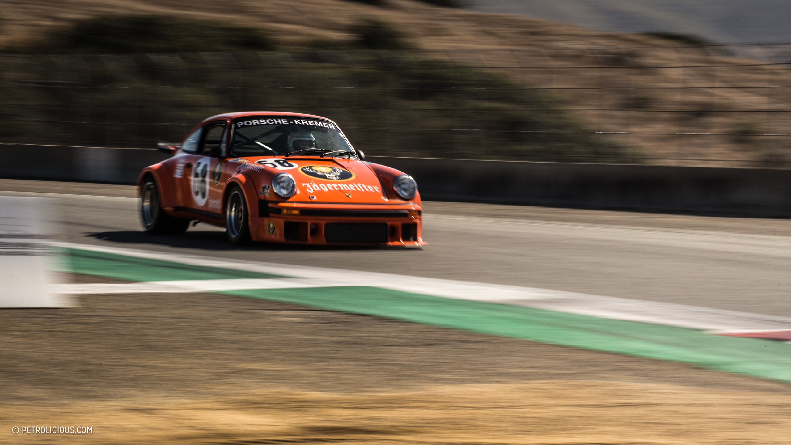 Porsche 911 Carrera Race Cars Jagermeister Kremer 2560x1440