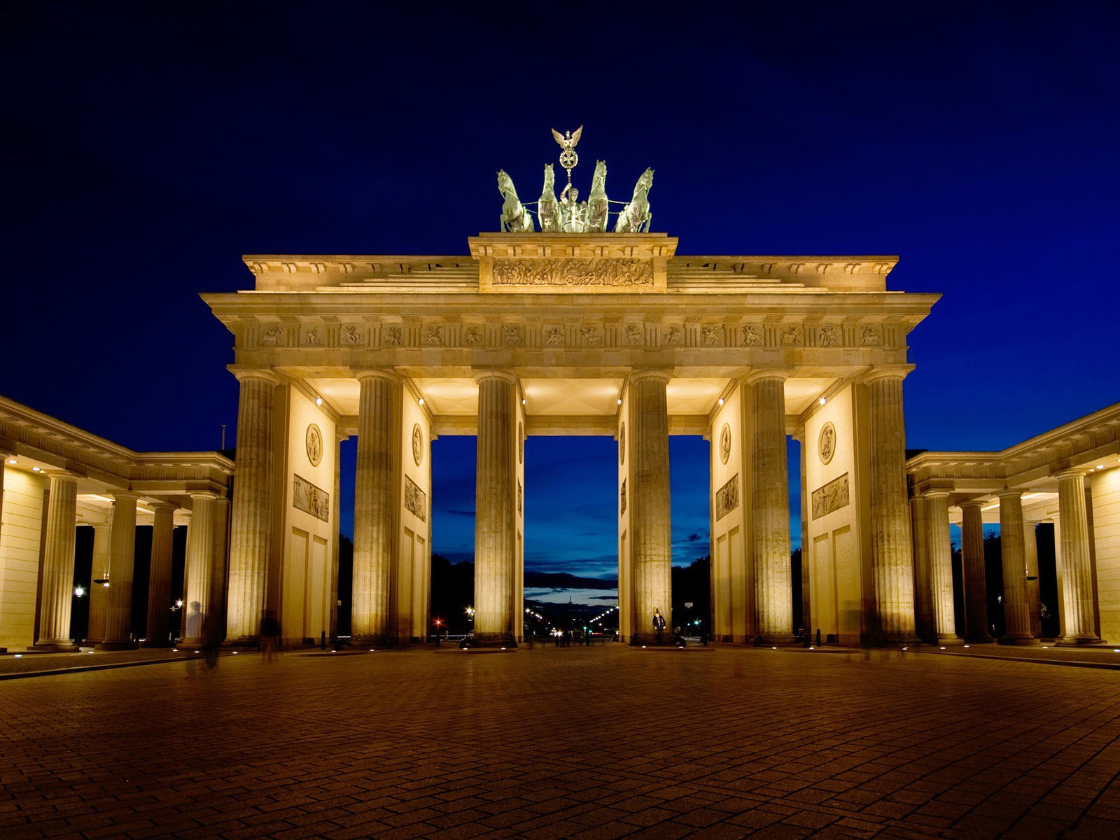 Architecture City Berlin Brandenburg Gate 1600x1200