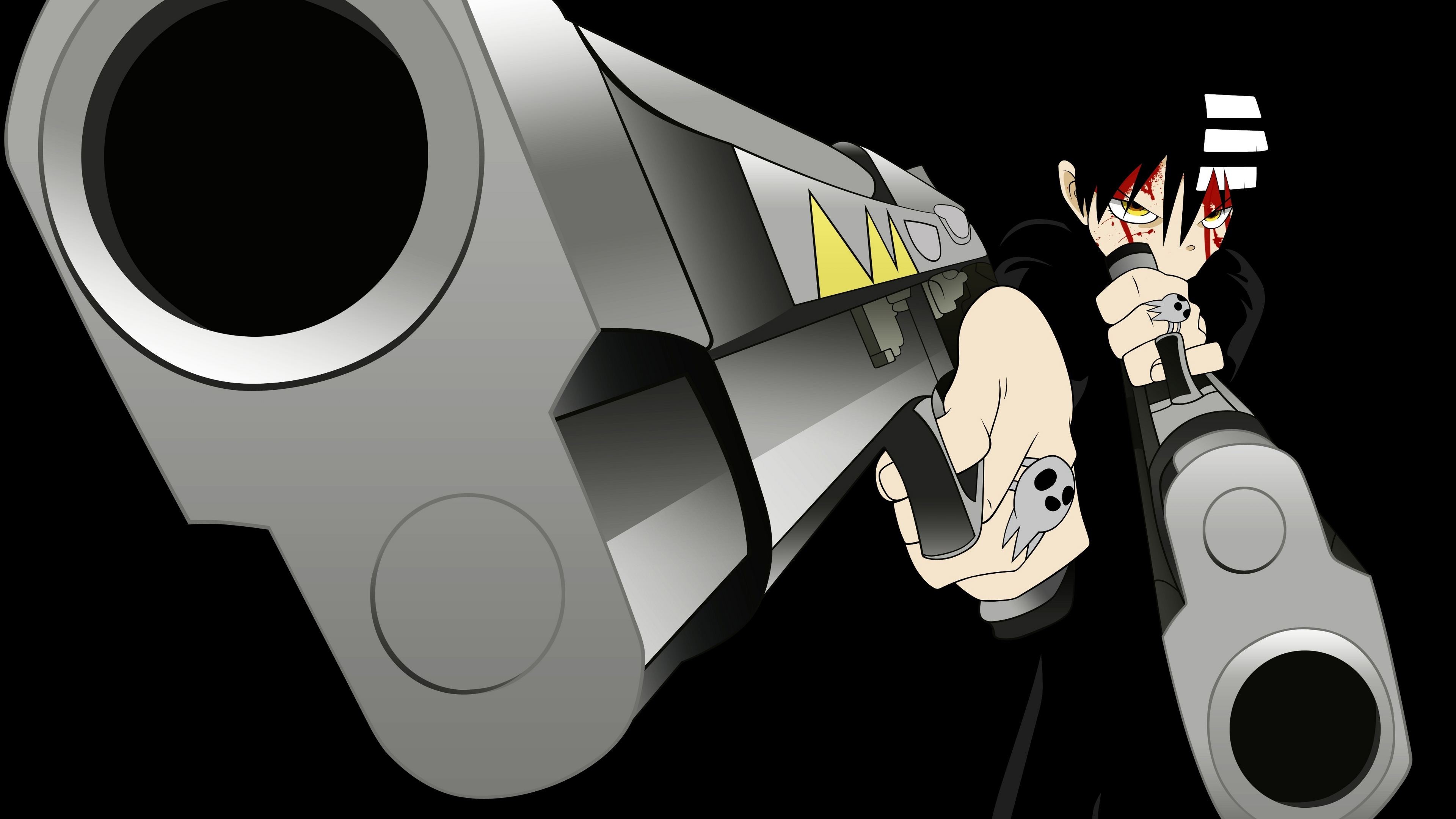 Anime Soul Eater Not Gun Death The Kid 3840x2160