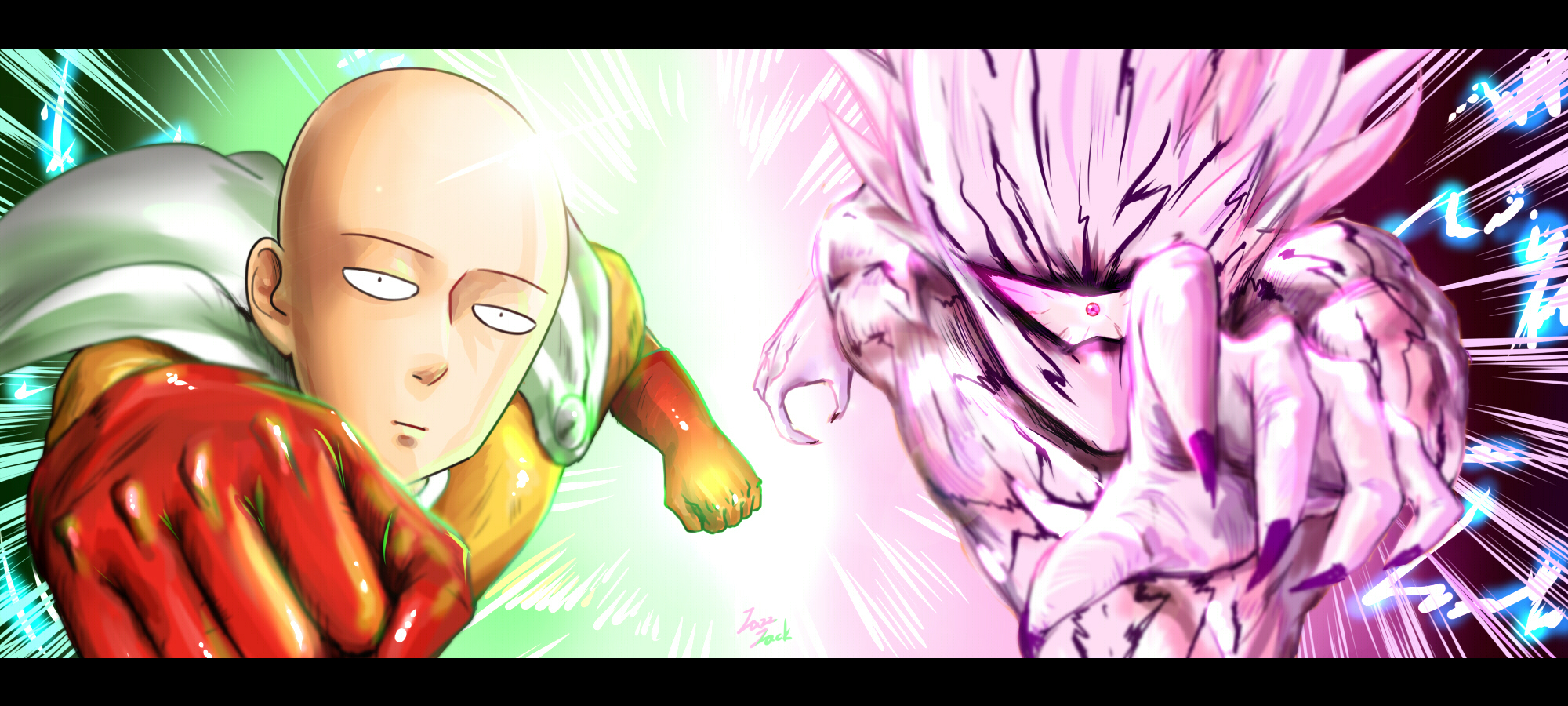 One Punch Man Saitama One Punch Man Lord Boros One Punch Man 2000x900