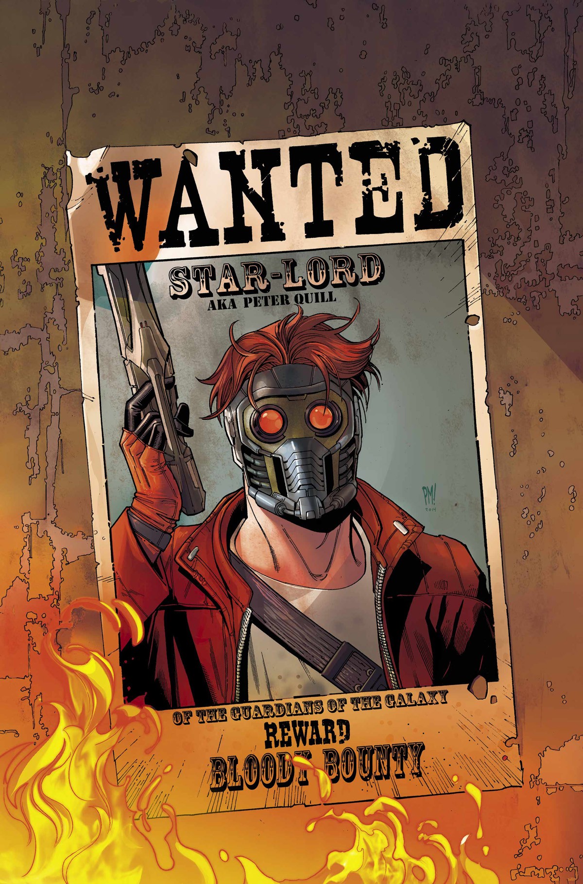 Star Lord Wanted Guardians Of The Galaxy 1200x1821