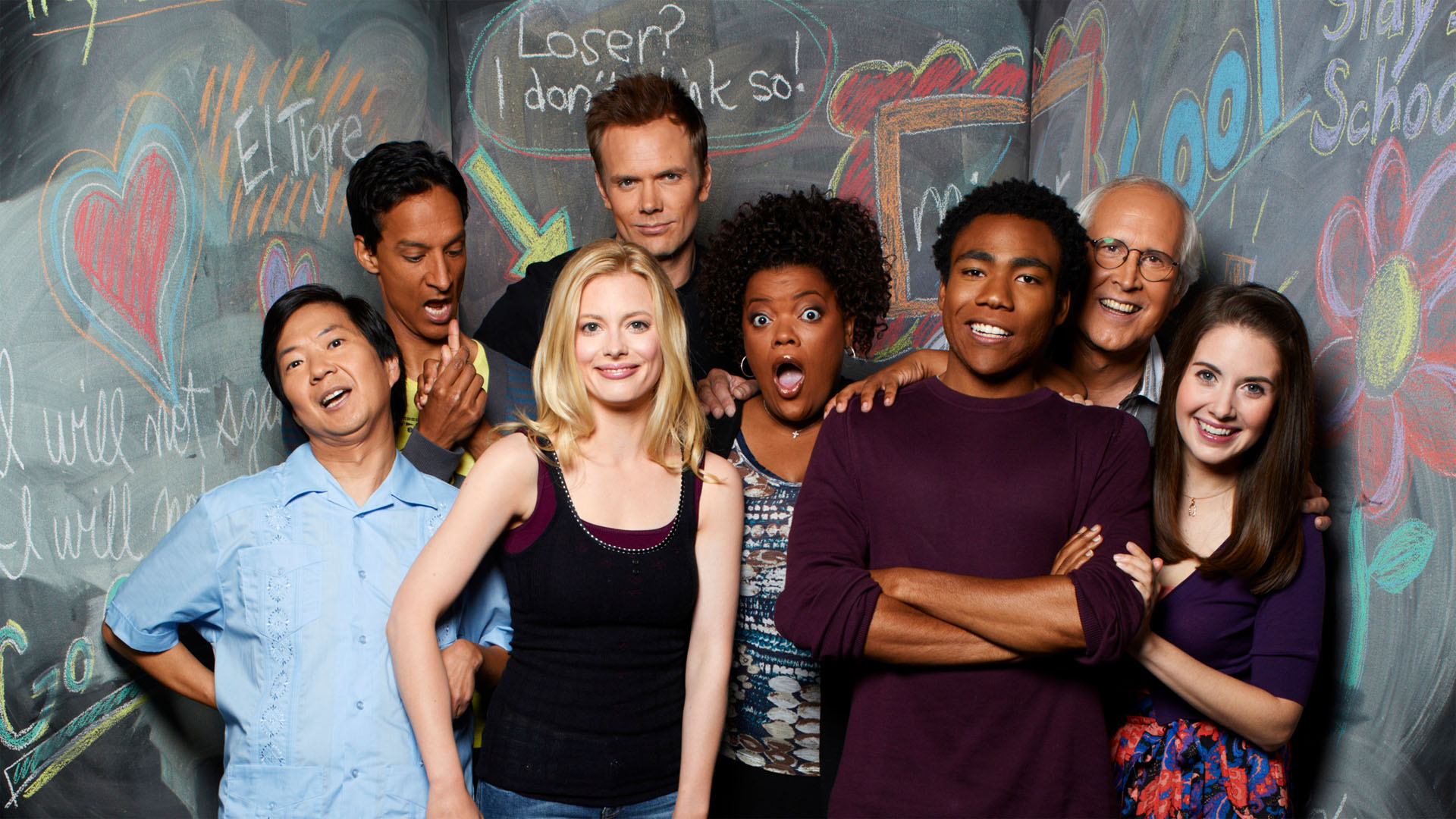 Community TV Show Cast 1920x1080