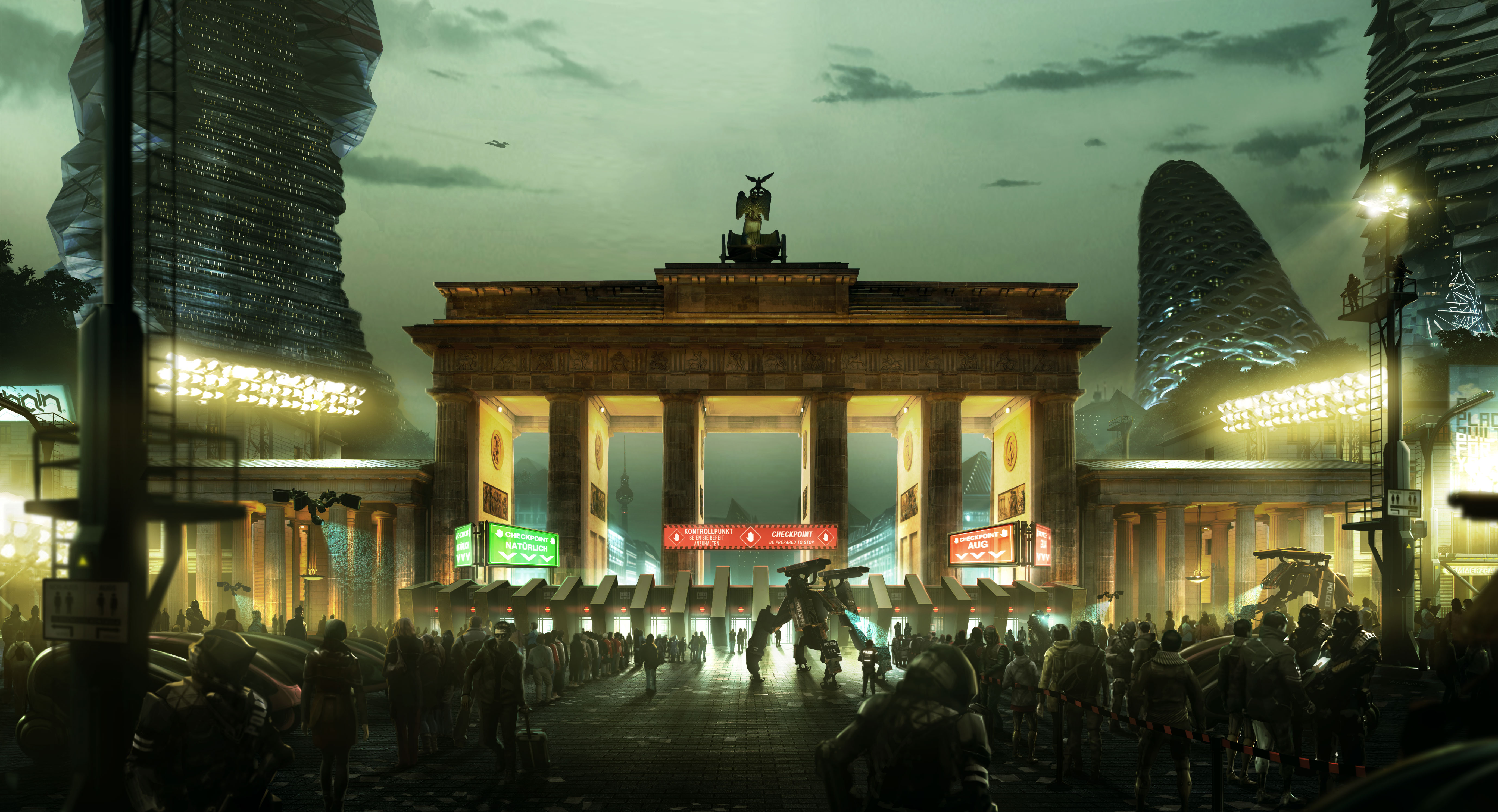 Berlin Brandenburg Gate 5512x2988