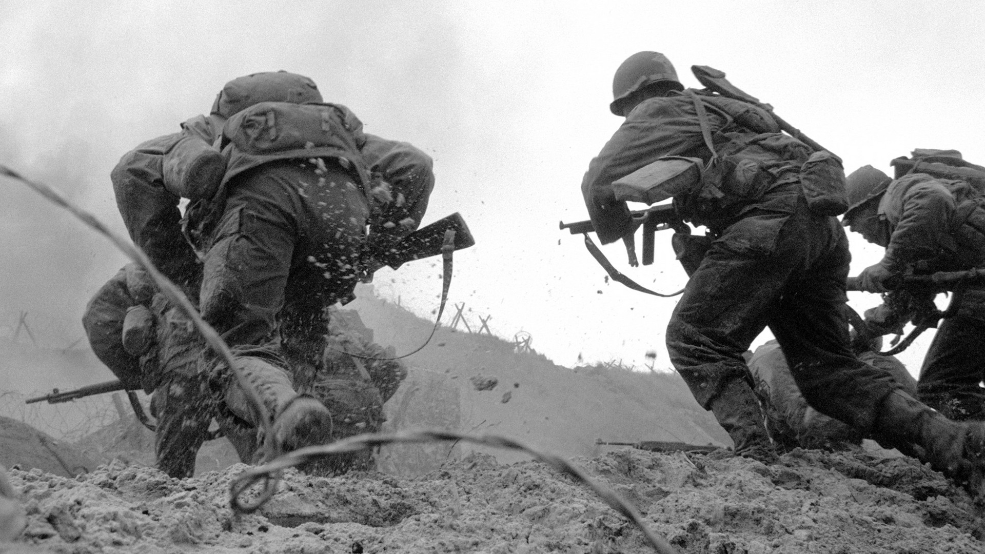 Beach Omaha Beach War Soldier 1920x1080