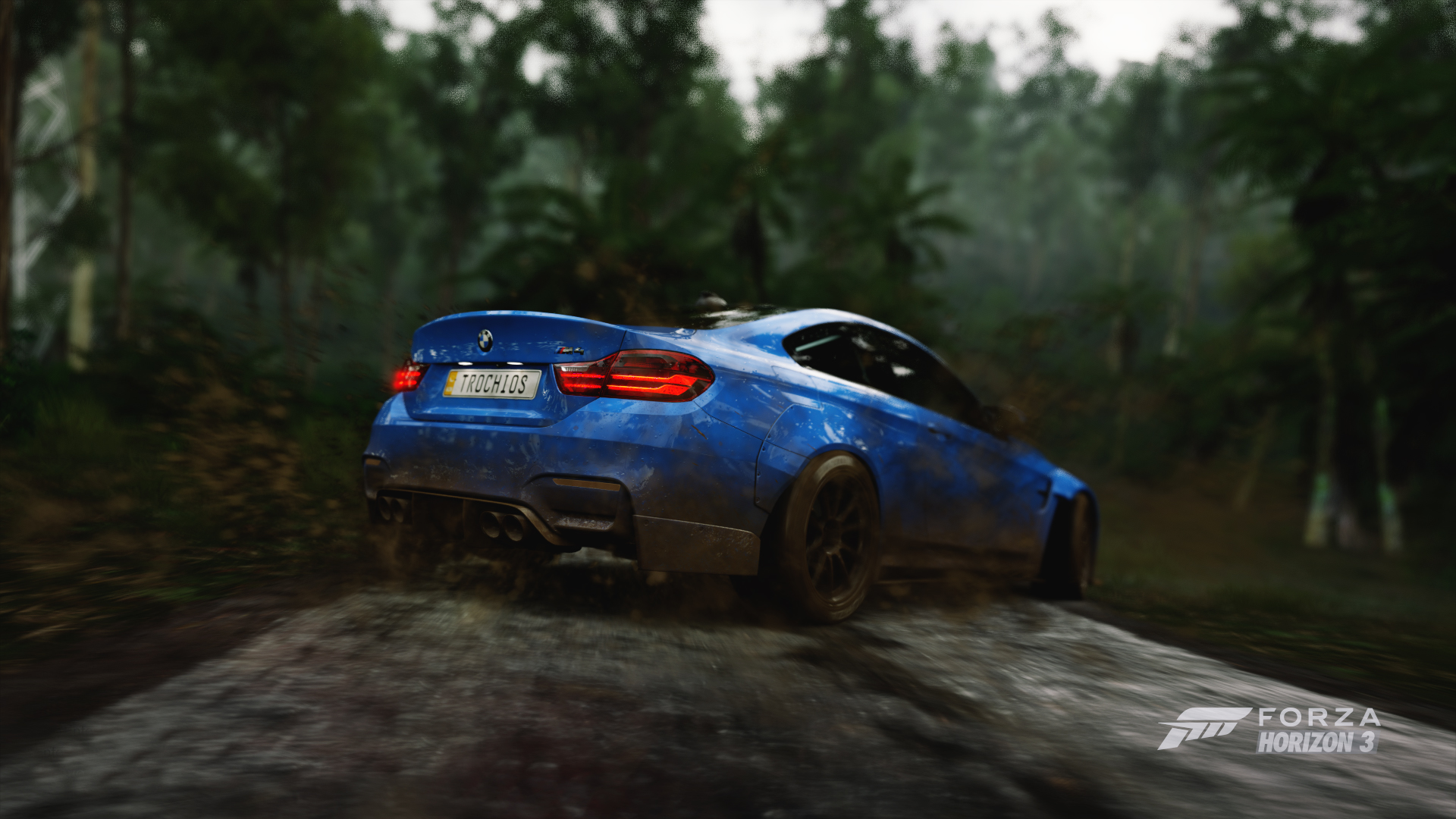 Forza Games Forza Horizon 3 BMW M4 Offroad Mud Drifting Video Games 1920x1080