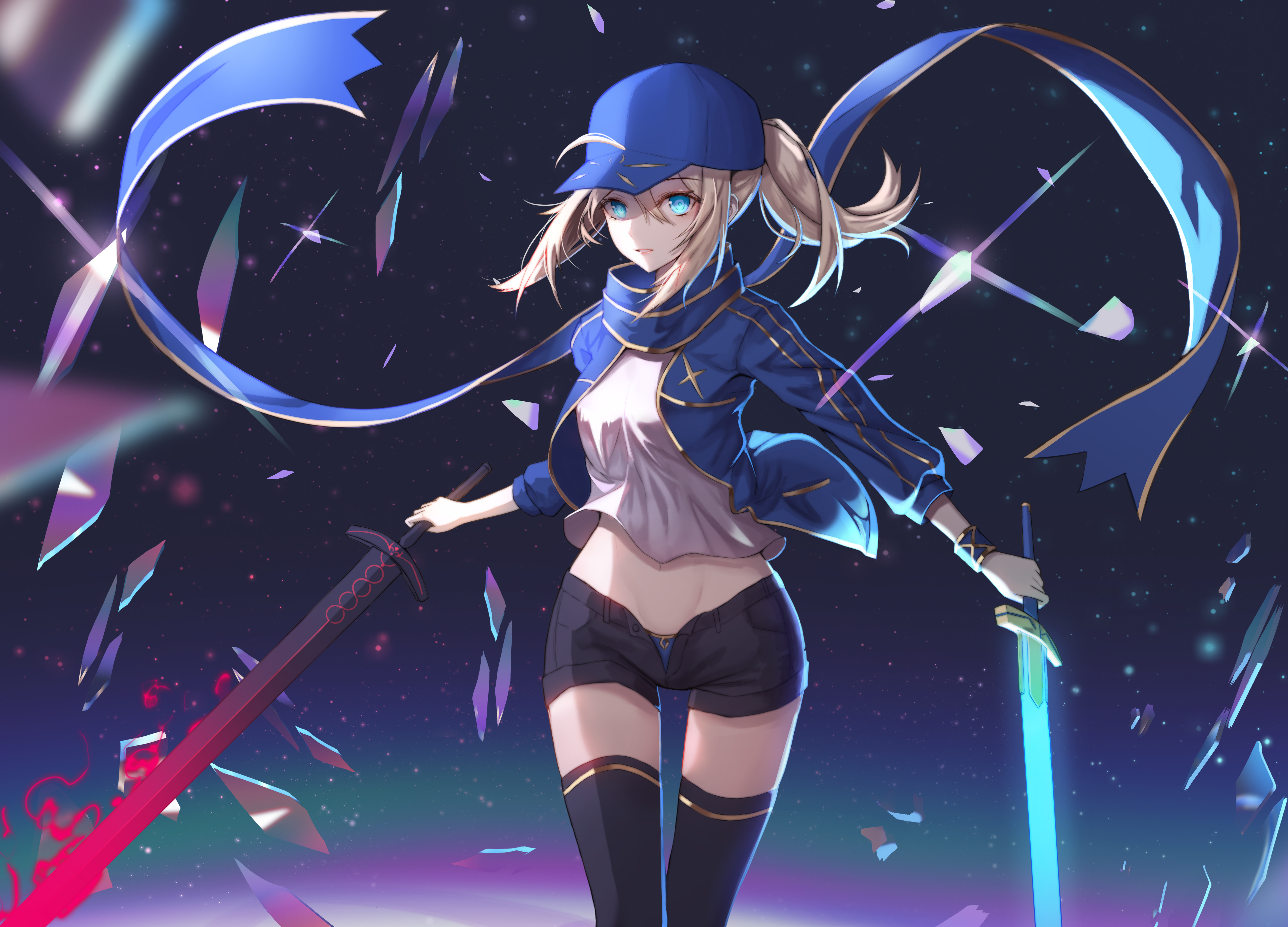 Anime Anime Girls Fate Series Mysterious Heroine X Fate Grand Order Saber 4743x3414