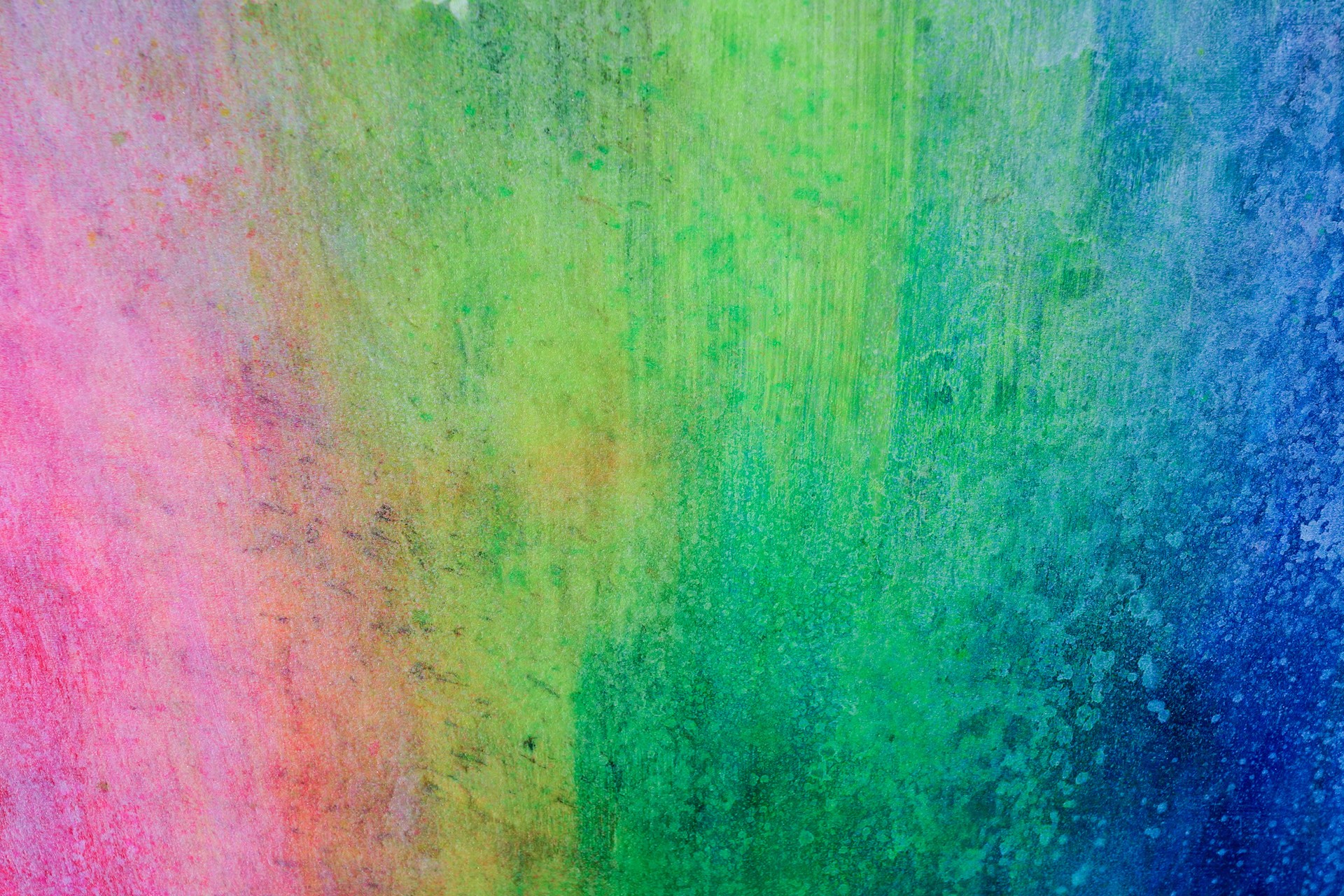 Painting Colorful Pink Green Blue Artwork 1920x1280