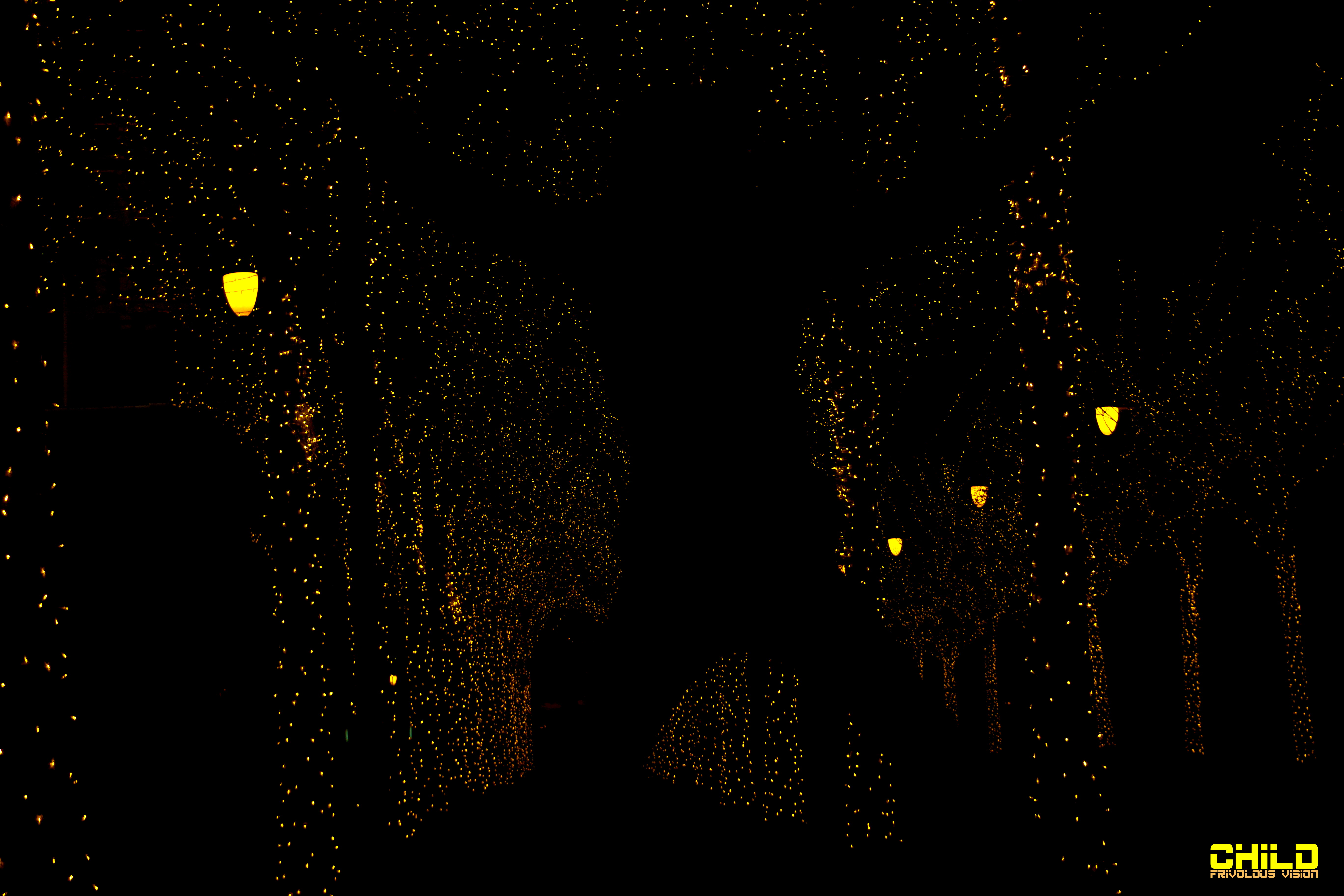 Nocturne Dark Silhouette Lights 5472x3648