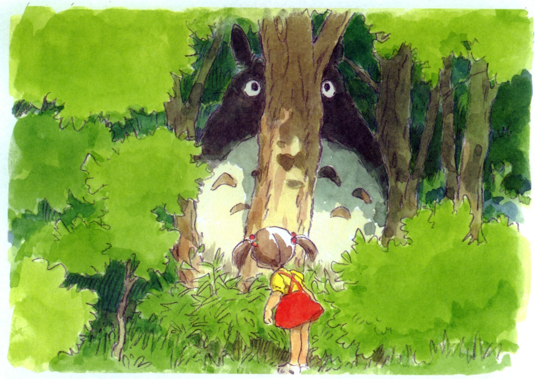 Anime Studio Ghibli My Neighbor Totoro 1857x1317