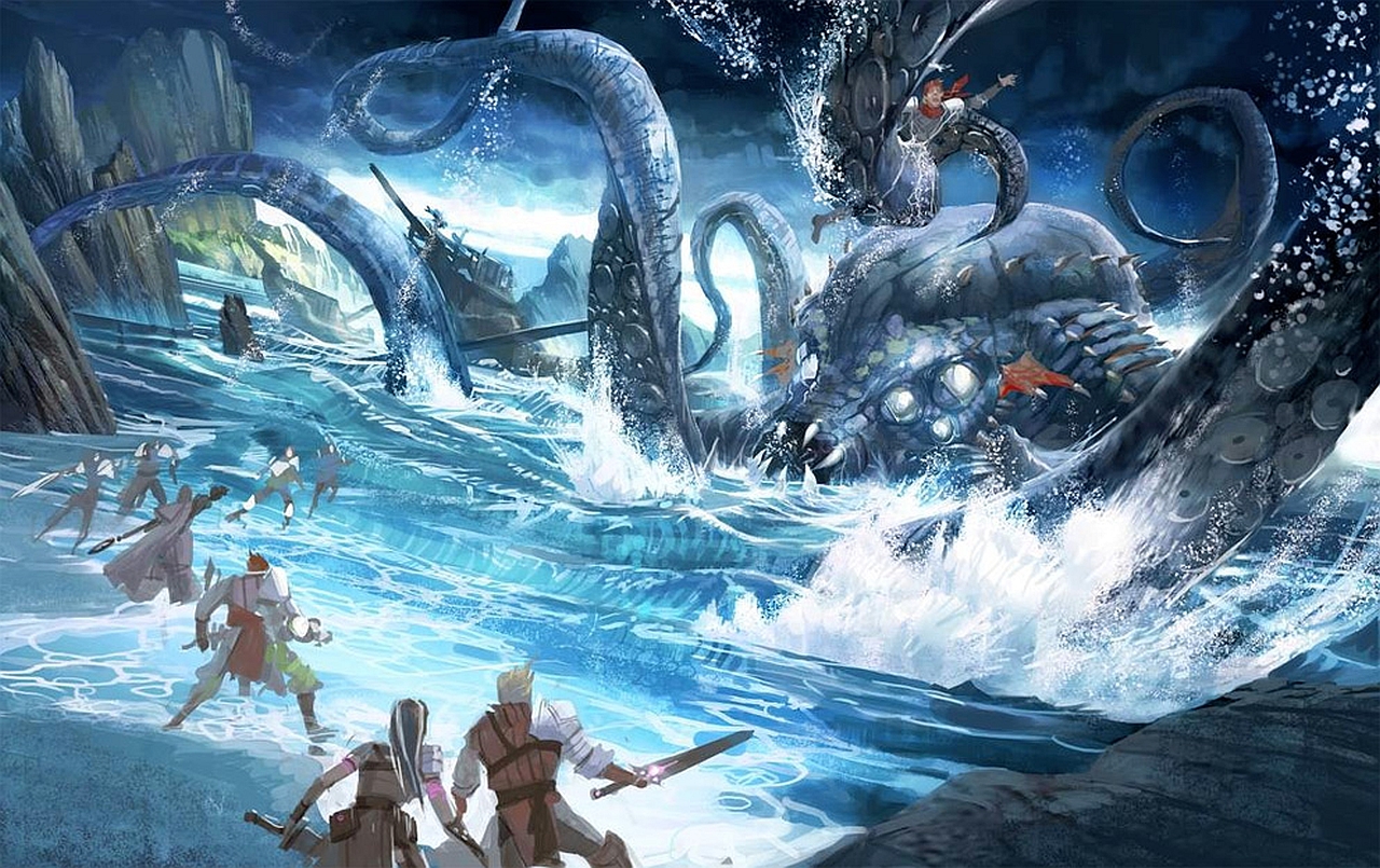 Fantasy Kraken 1280x805