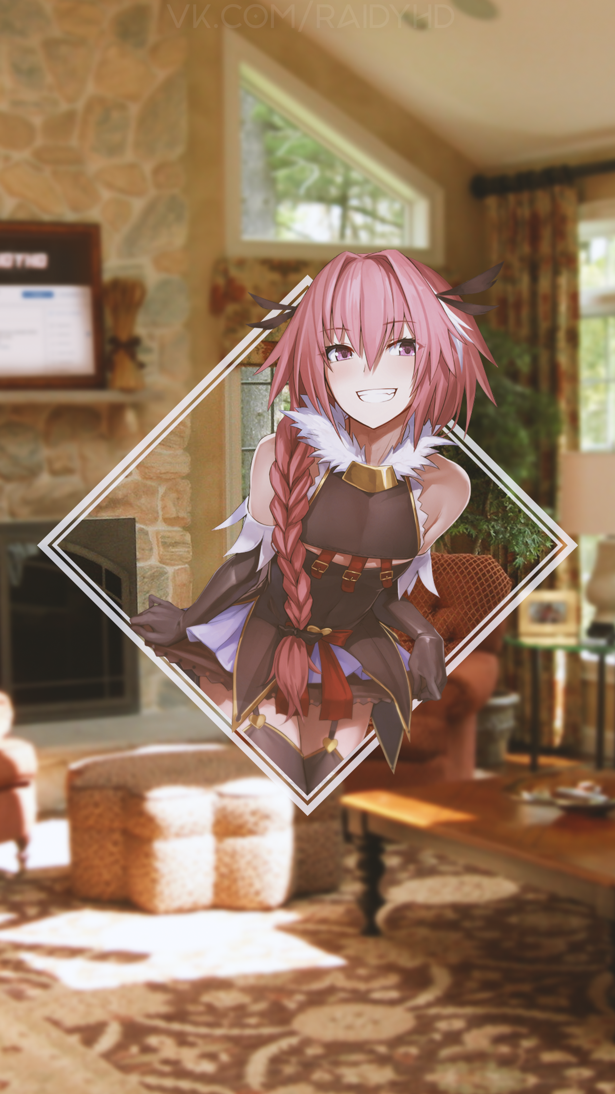 Anime Anime Boys Picture In Picture Fate Grand Order FGO Astolfo Astolfo Fate Apocrypha Rider Of Bla 2160x3840