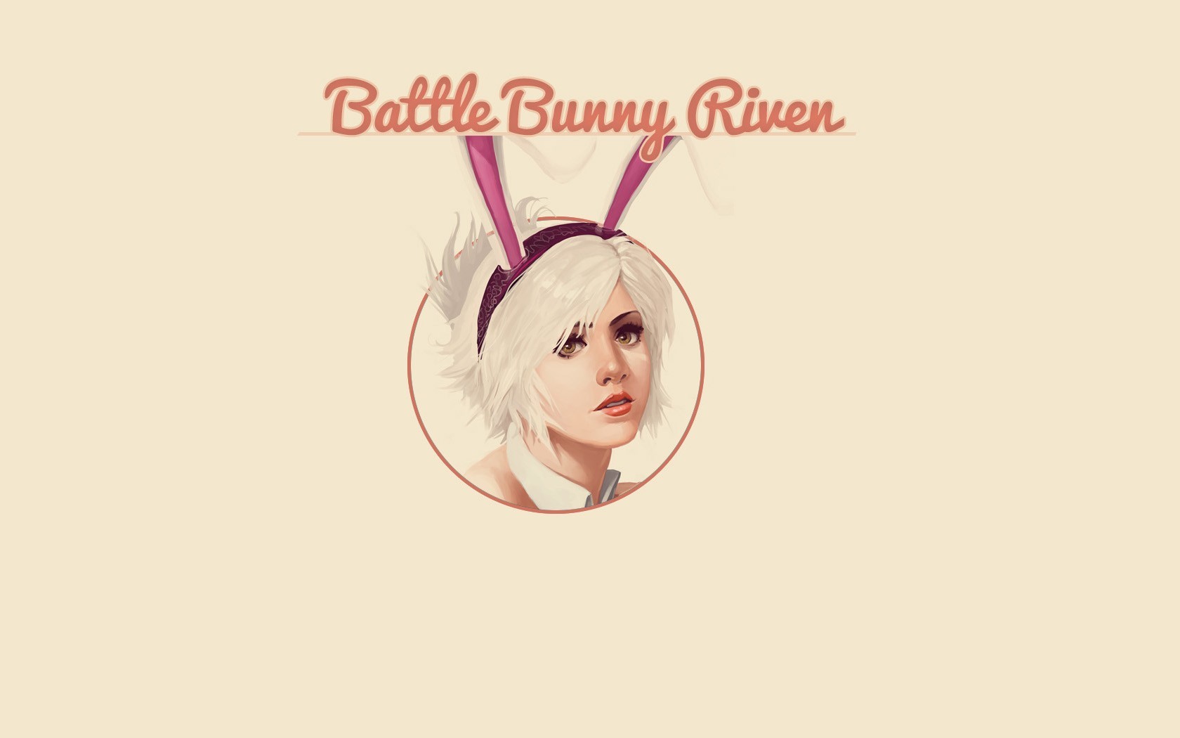 League Of Legends Riven Video Games Typography Minimalism 1680x1050