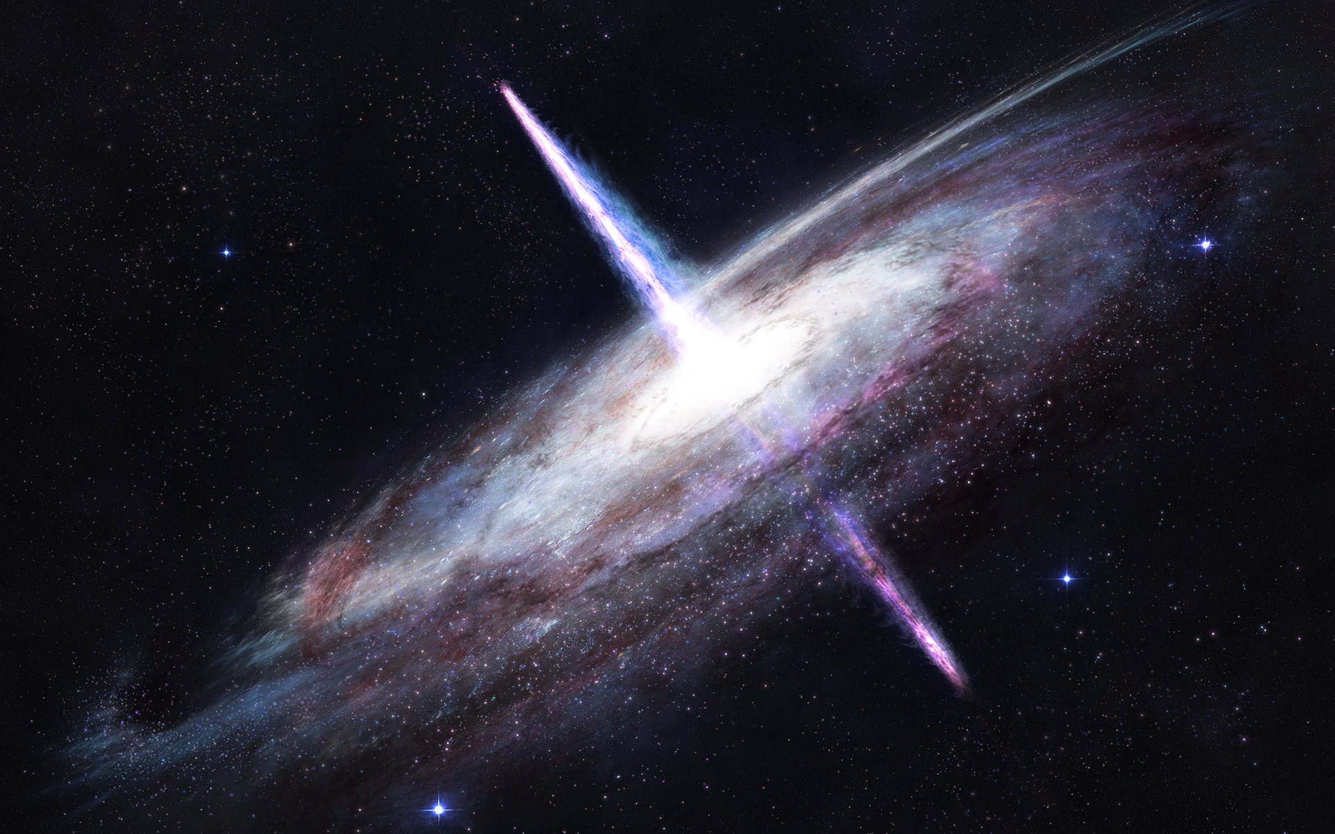 Space Galaxy Spiral Galaxy 1920x1200